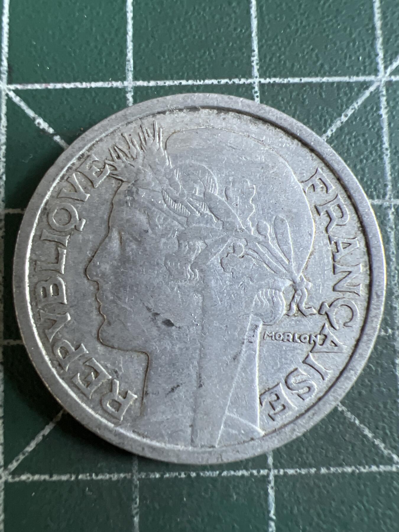 第610期 硬币专场 （无押金，捡漏，全场50包邮，偏远地区除外，接收代拍业务） 法国2法郎