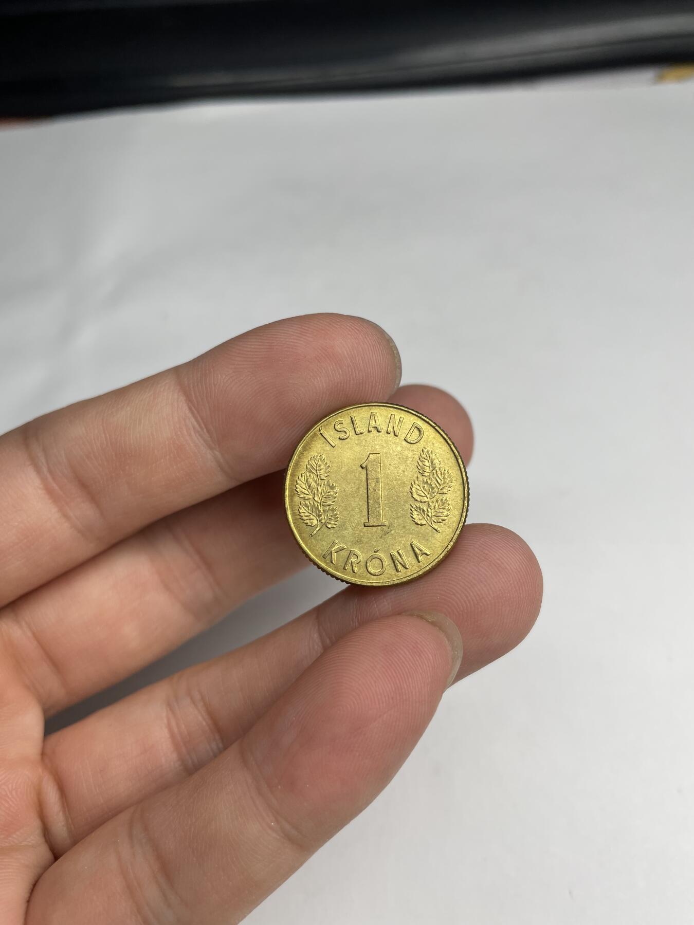 2024年集古藏今外币拍卖第七期-第8场—（总第68拍） 1973年冰岛1克朗