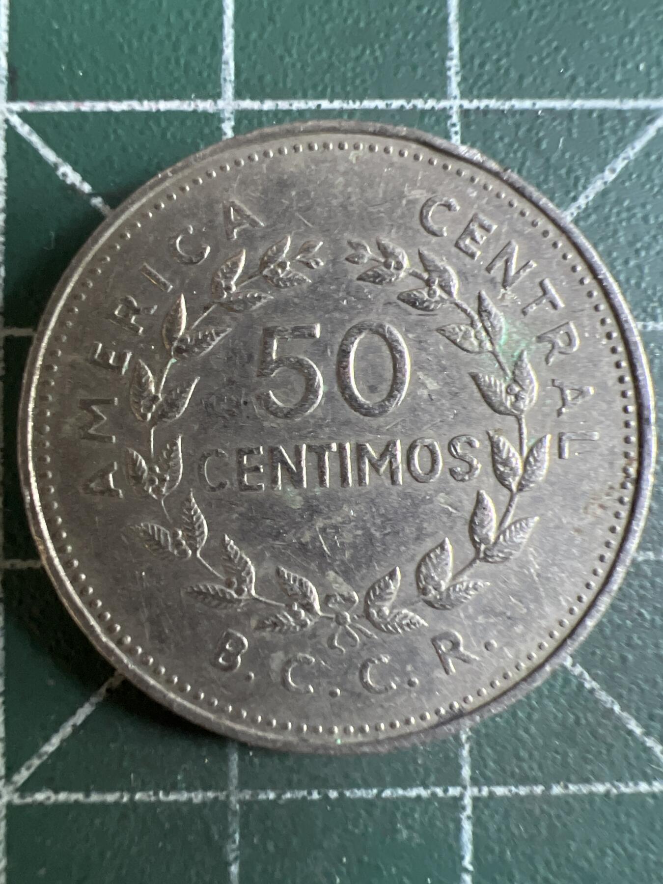 第667期 硬币专场 （无押金，捡漏，全场50包邮，偏远地区除外，接收代拍业务，本店十天发一次货） 哥斯达黎加50分 1978年