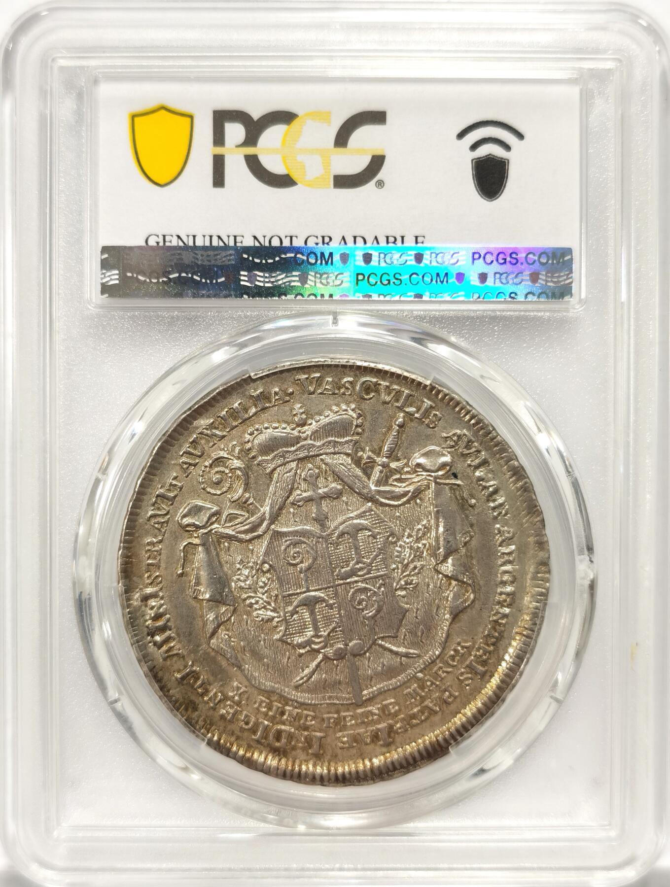 博洋堂世界钱币拍卖第078期（全场包邮） PCGS UNC DETAIL 德国艾希斯坦特1796-CD主教泰勒