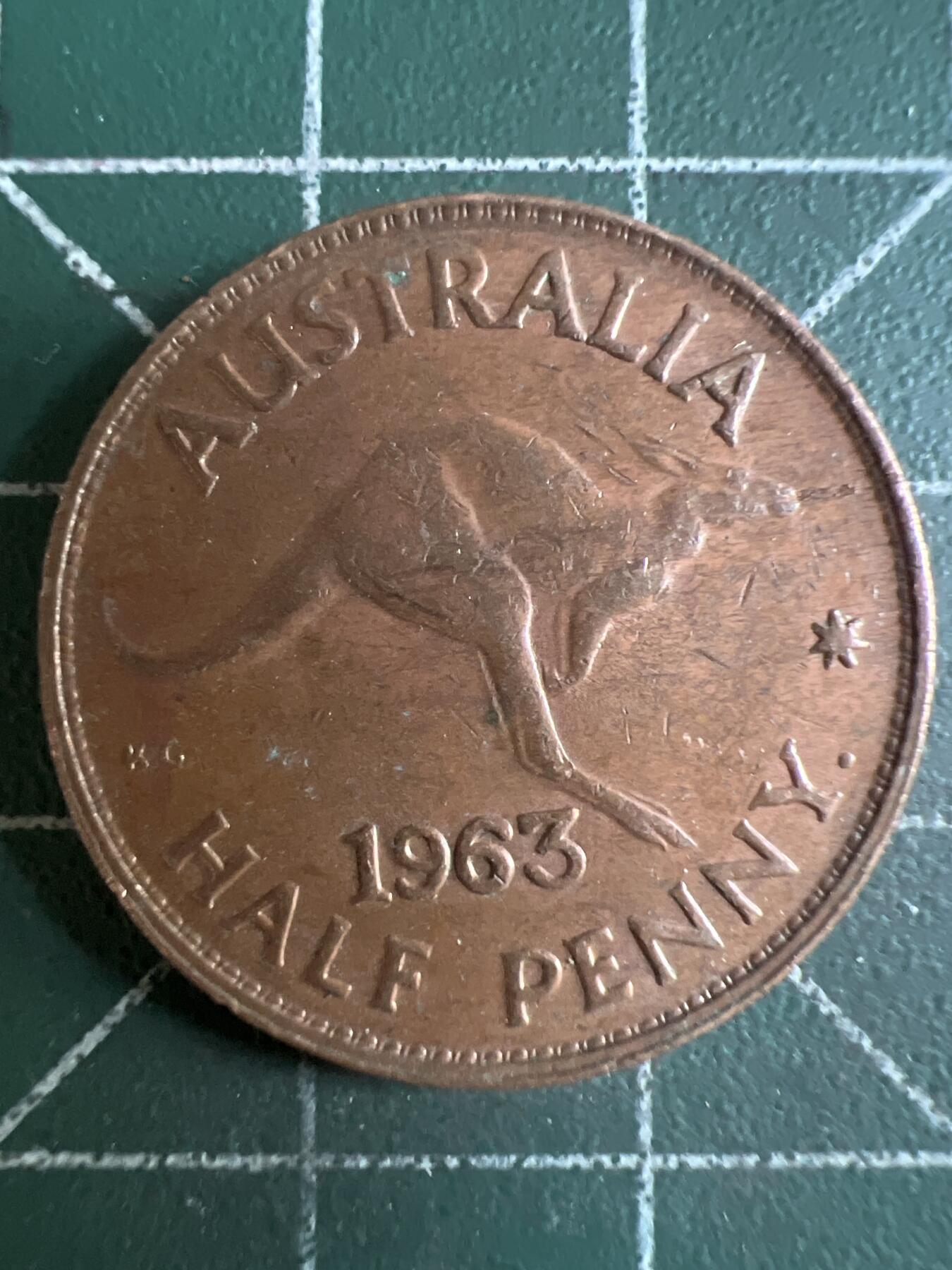 第610期 硬币专场 （无押金，捡漏，全场50包邮，偏远地区除外，接收代拍业务） 澳大利亚半便士