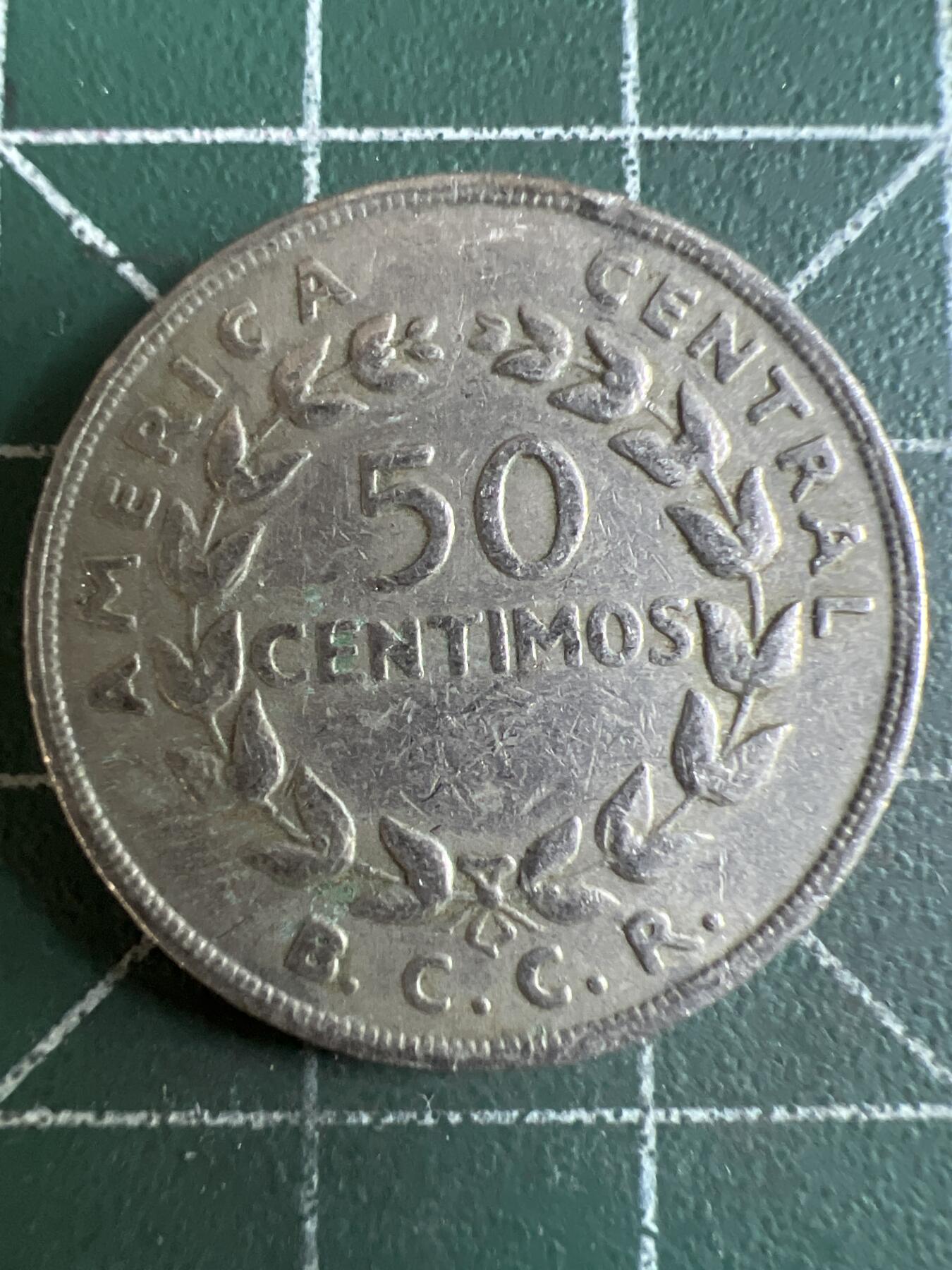 第667期 硬币专场 （无押金，捡漏，全场50包邮，偏远地区除外，接收代拍业务，本店十天发一次货） 哥斯达黎加50分 1970年