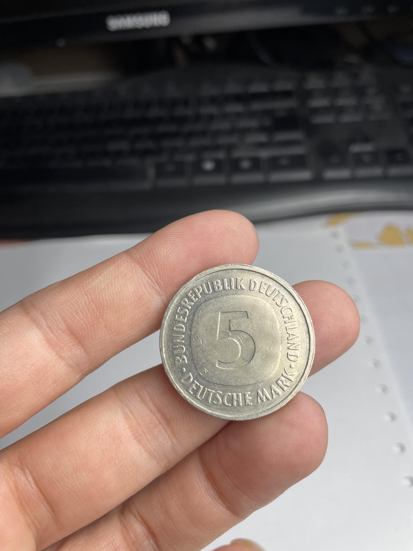 2024年集古藏今外币拍卖第七期-第8场—（总第68拍） 1981年德国5马克