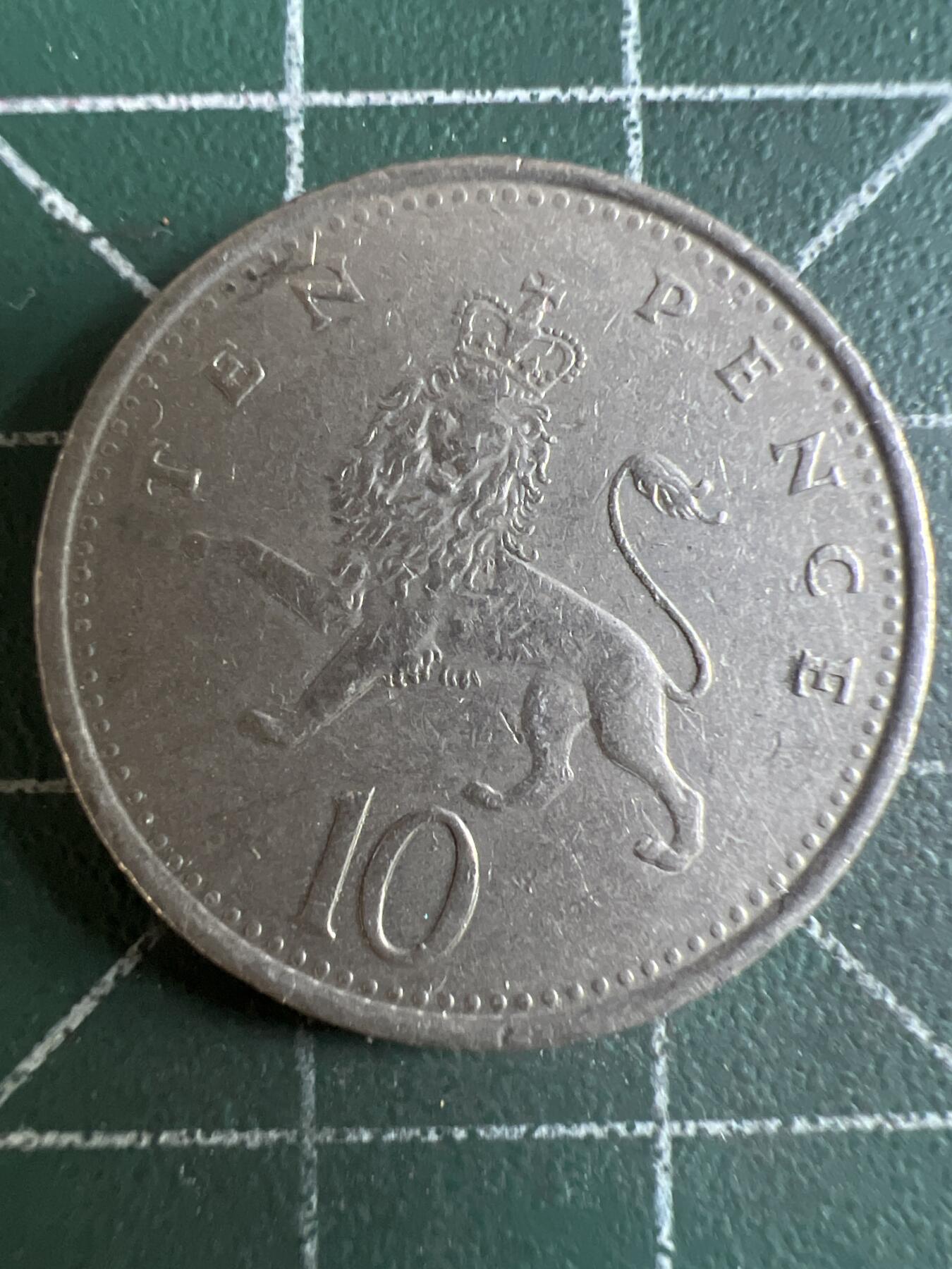 第610期 硬币专场 （无押金，捡漏，全场50包邮，偏远地区除外，接收代拍业务） 英国10便士