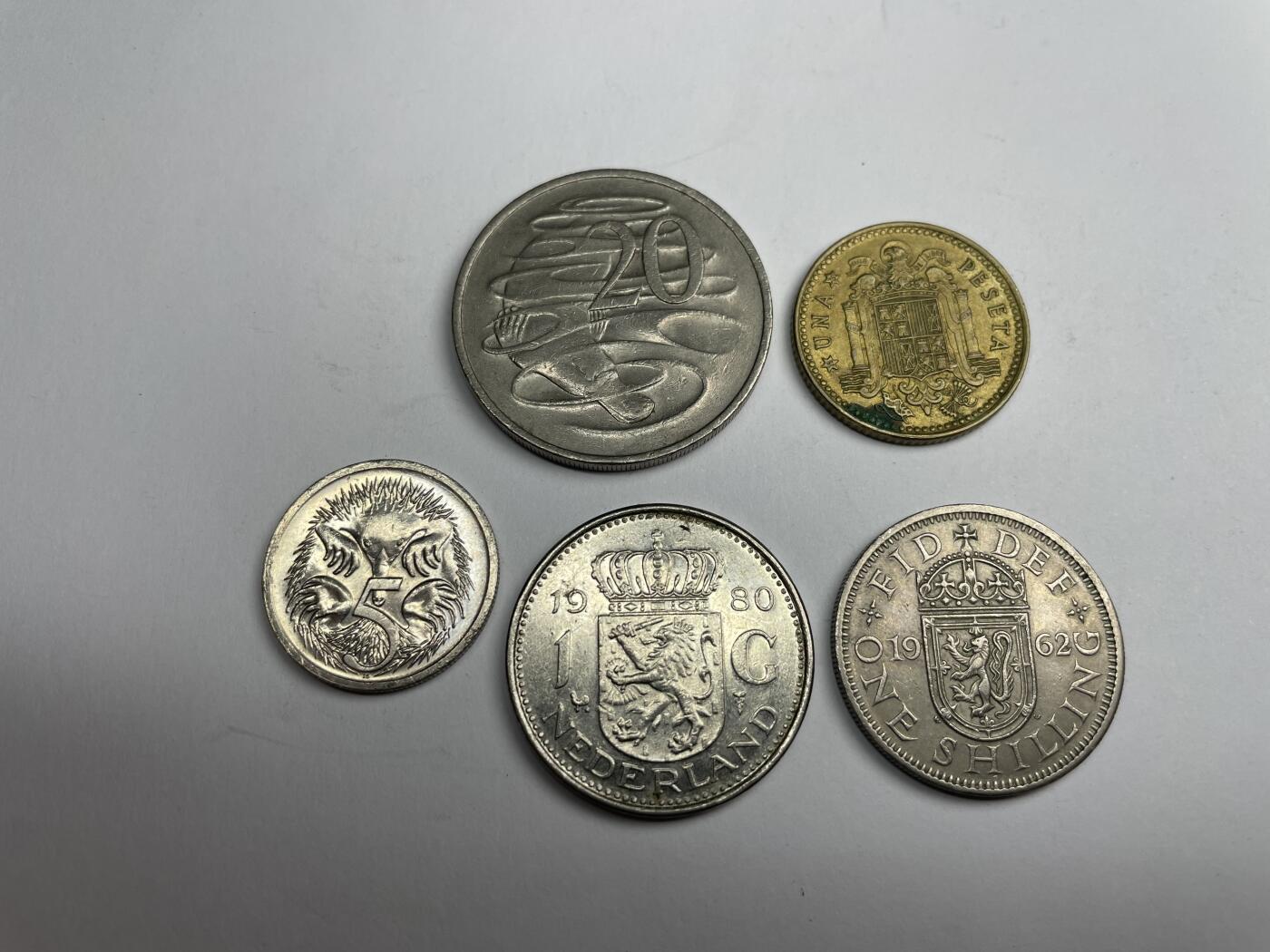 2024年集古藏今外币拍卖第七期-第8场—（总第68拍） 各国5枚