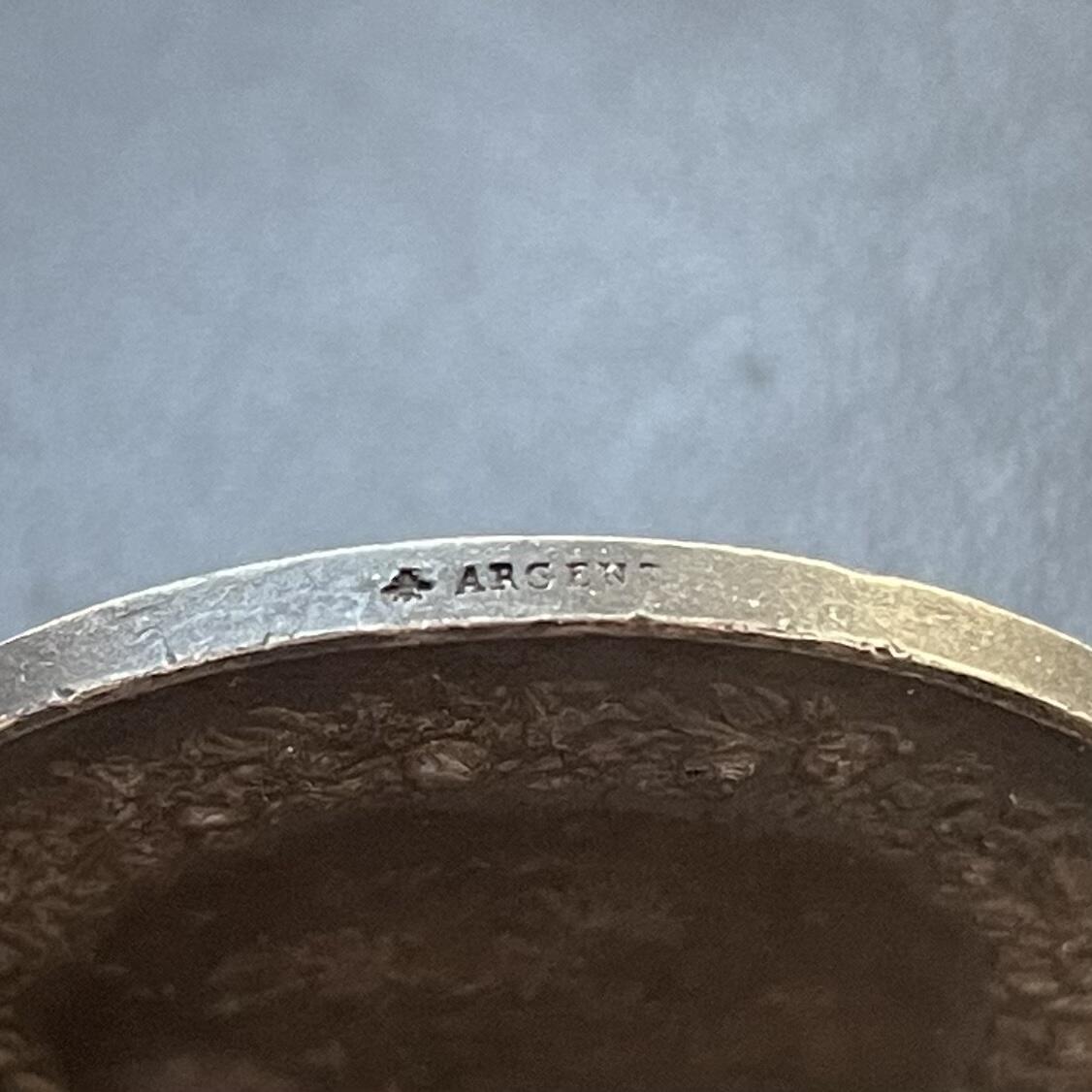 「木头集藏」章牌专场-第41期 法国婚礼银章  直径：34mm，15.9g，边铭：蜜蜂 ARGENT （1860-1879年）