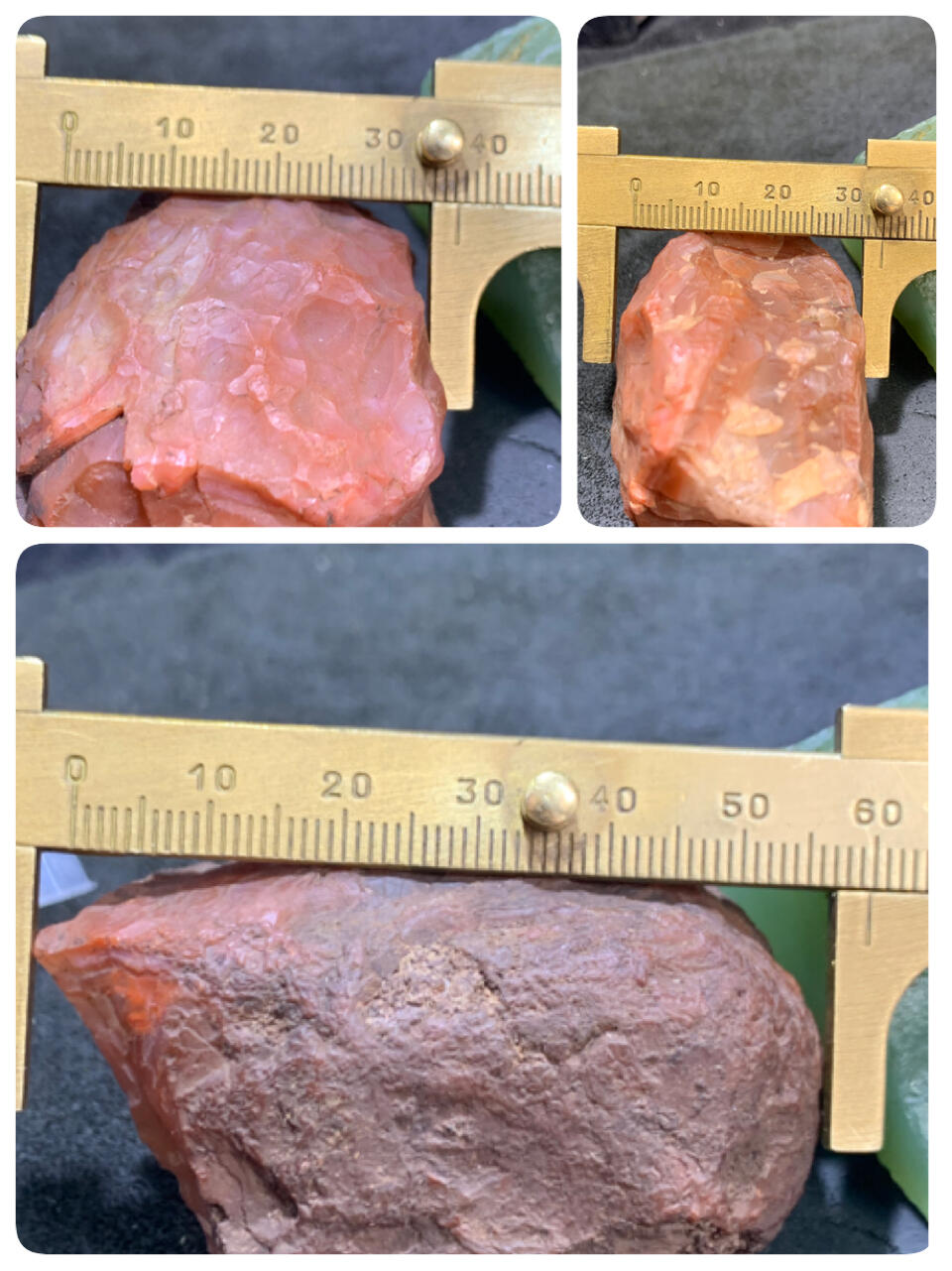 精美风化纹冻料南红玛瑙原石一颗，