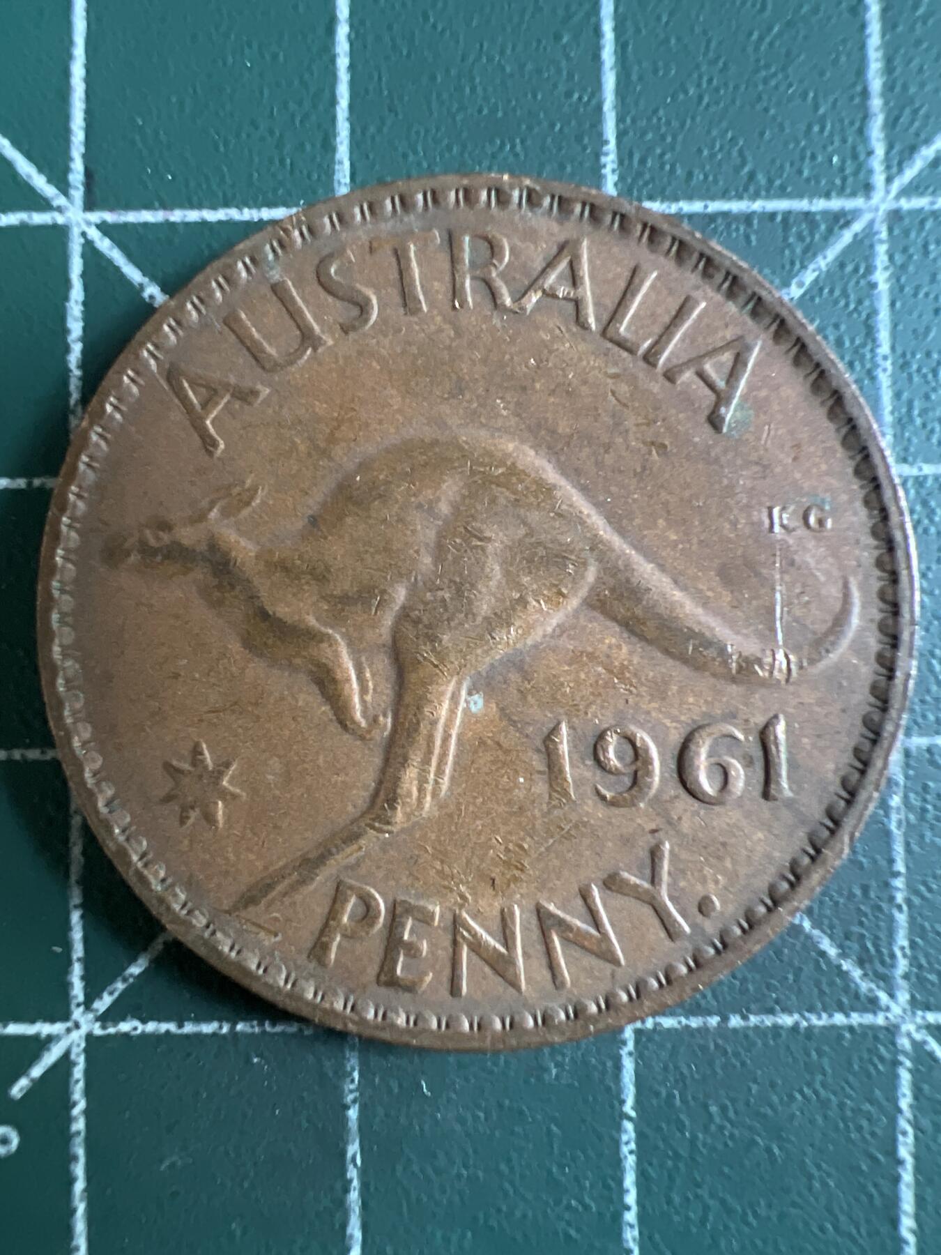 第610期 硬币专场 （无押金，捡漏，全场50包邮，偏远地区除外，接收代拍业务） 澳大利亚一便士