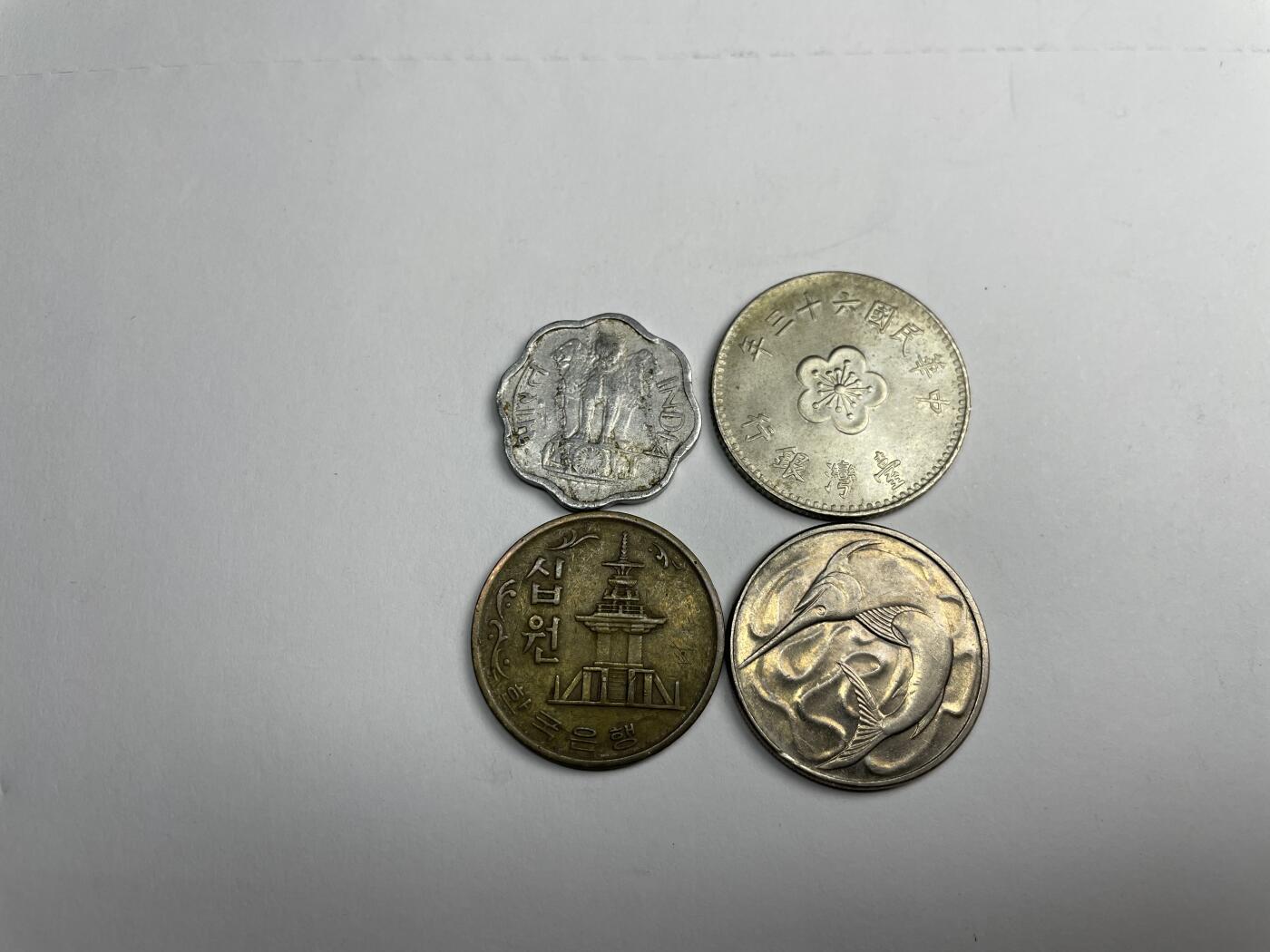 2024年集古藏今外币拍卖第七期-第8场—（总第68拍） 亚洲四枚