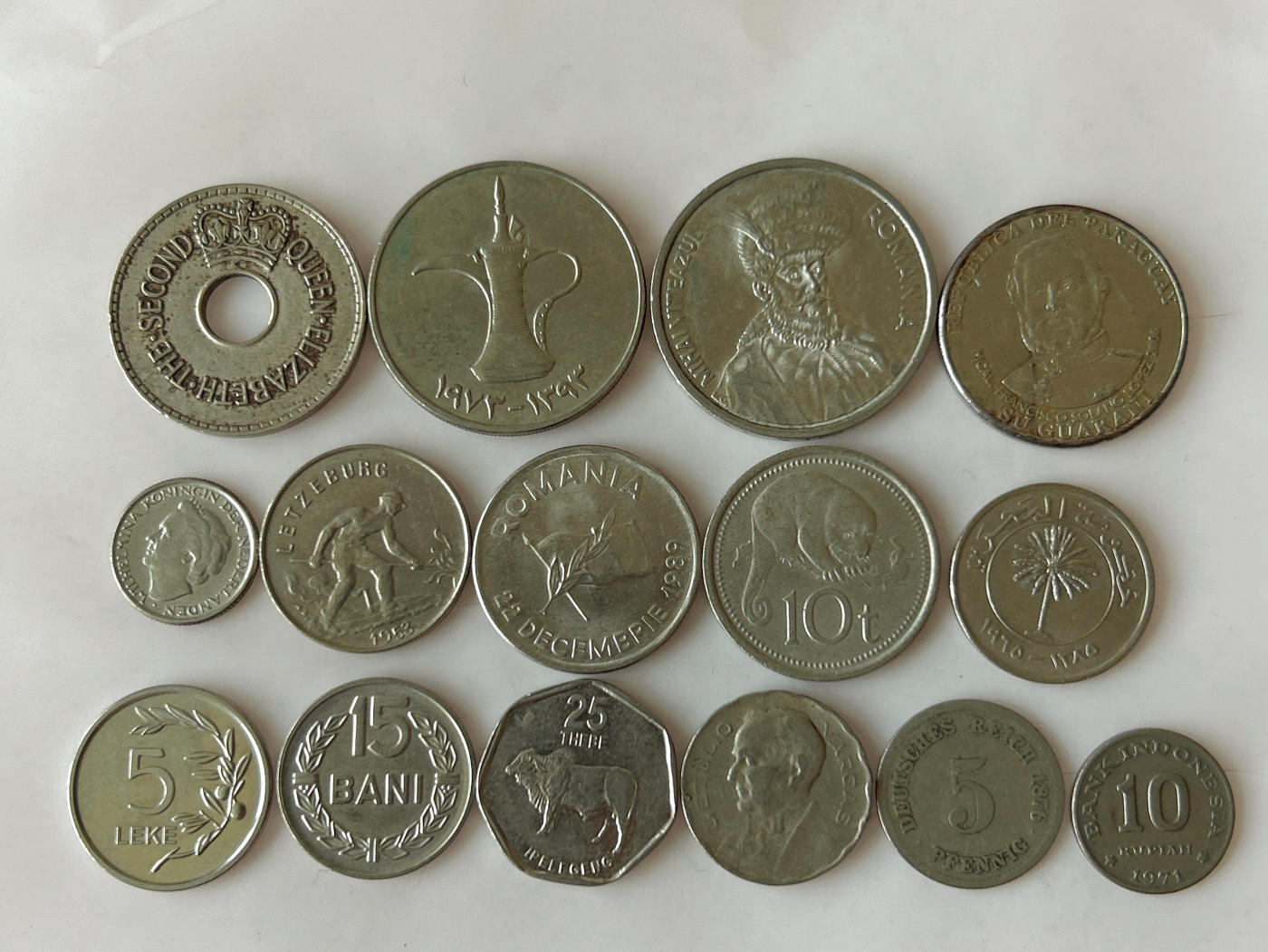 第一海外回流一元起拍收藏 散币专场 第91期 散币一组 15枚