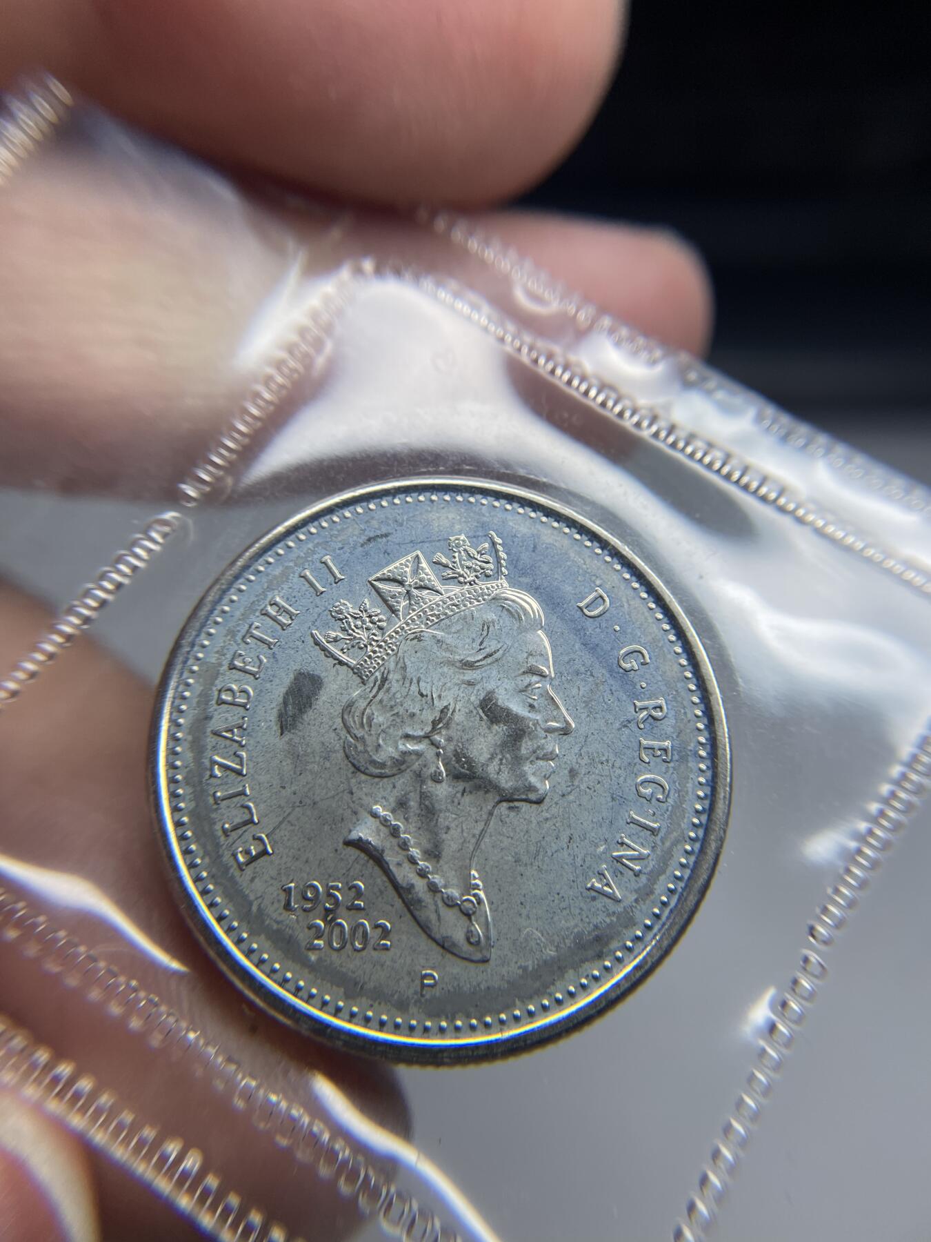 2024年集古藏今外币拍卖第七期-第9场—（总第69拍） 2002年加拿大50分