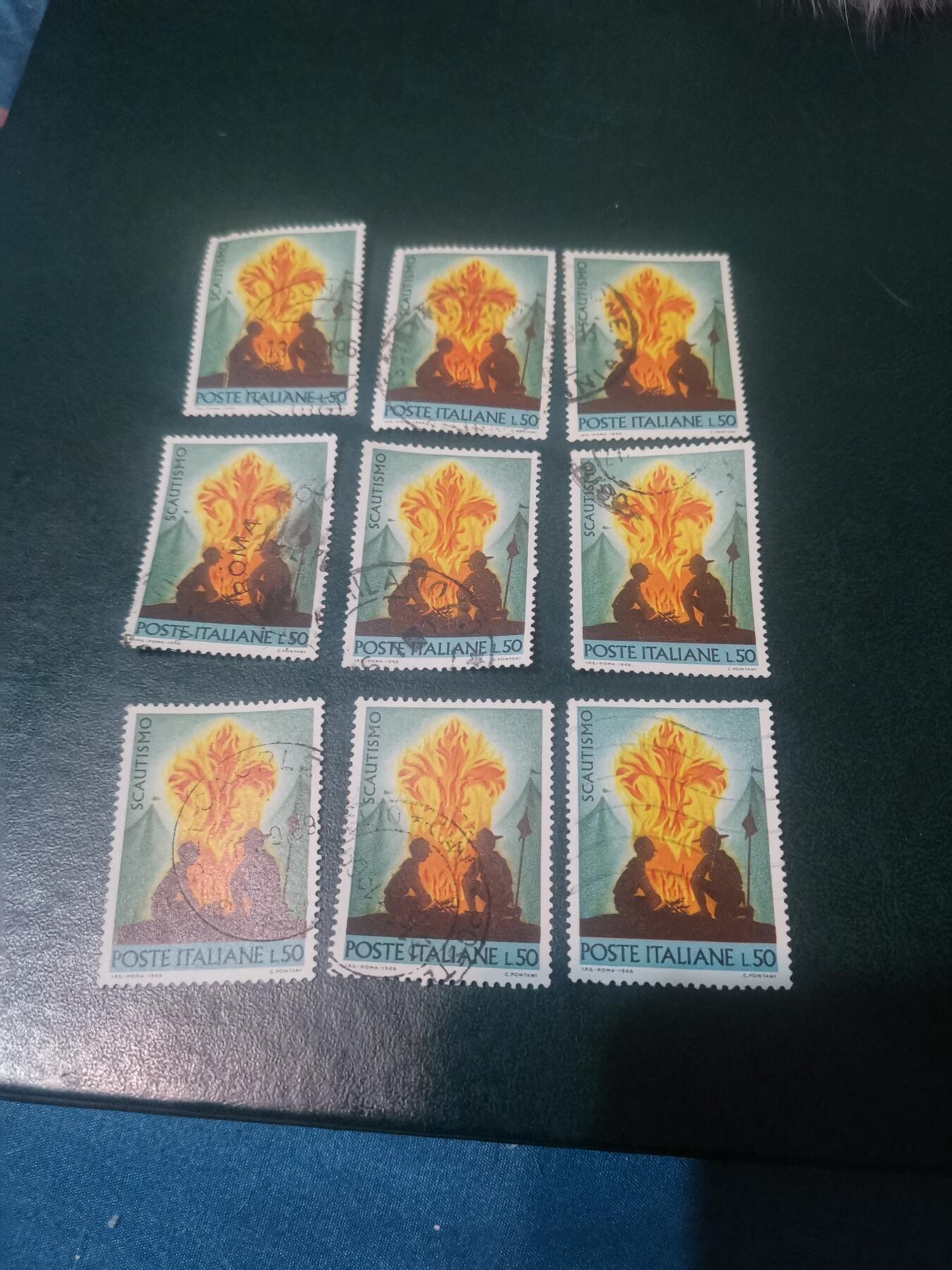 07意大利1968年童子军运动邮票，1全