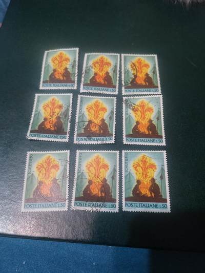 07意大利1968年童子军运动邮票，1全 - 07意大利1968年童子军运动邮票，1全
