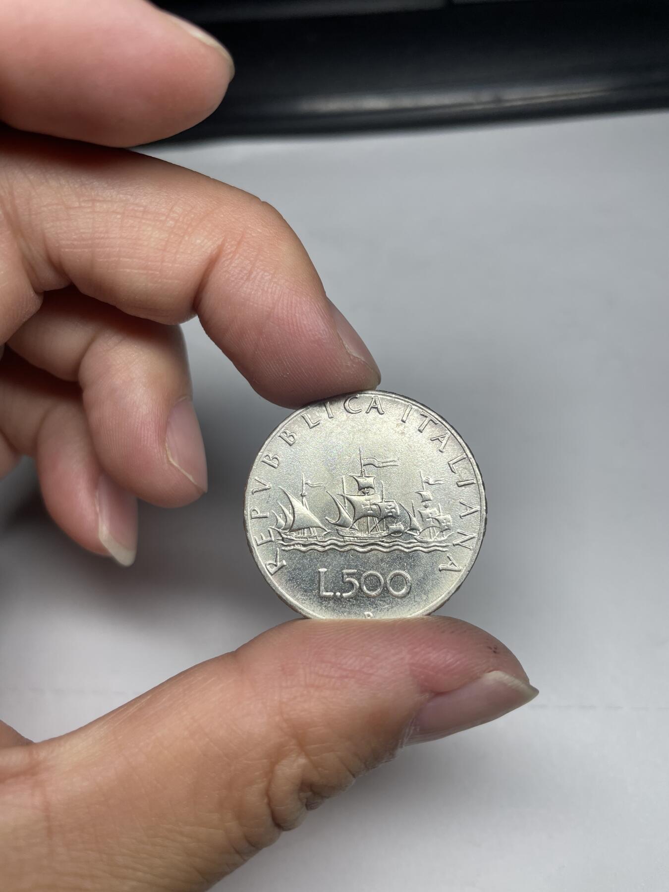 2024年集古藏今外币拍卖第七期-第9场—（总第69拍） 意大利500里拉银币