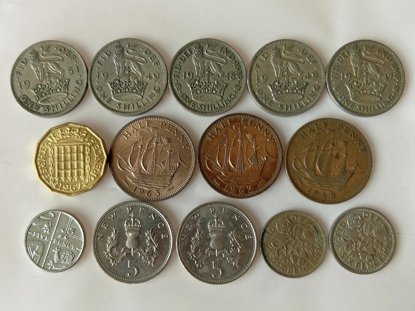 第一海外回流一元起拍收藏 散币专场 第91期 英国🇬🇧