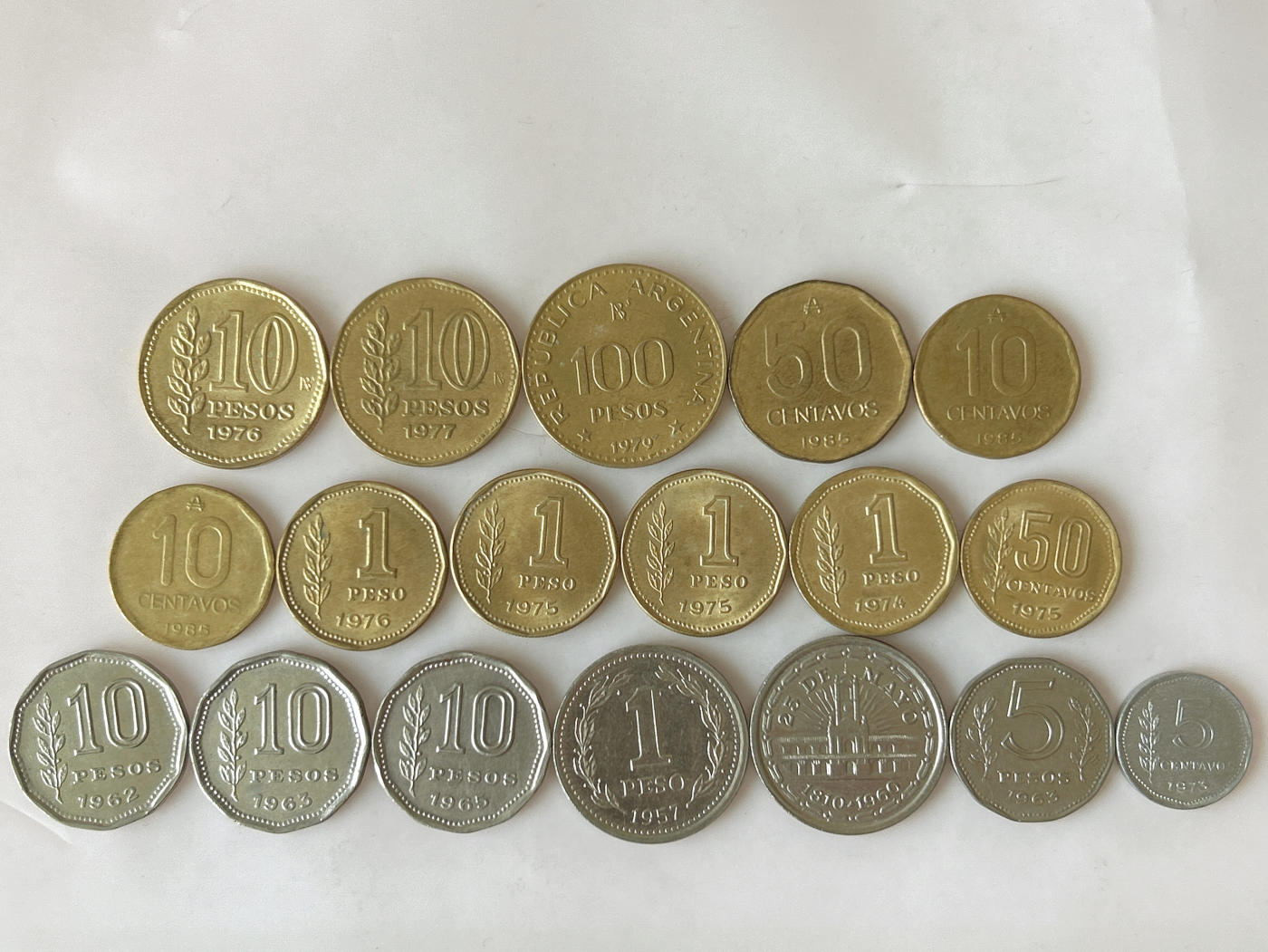 第一海外回流一元起拍收藏 散币专场 第91期 阿根廷🇦🇷