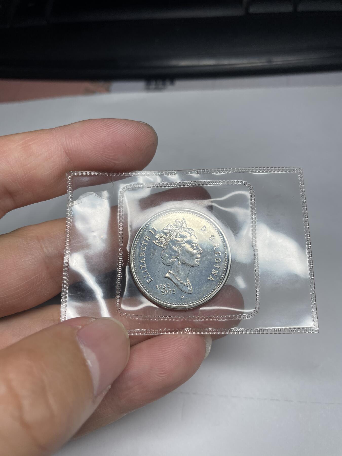 2024年集古藏今外币拍卖第七期-第9场—（总第69拍） 2002年加拿大50分