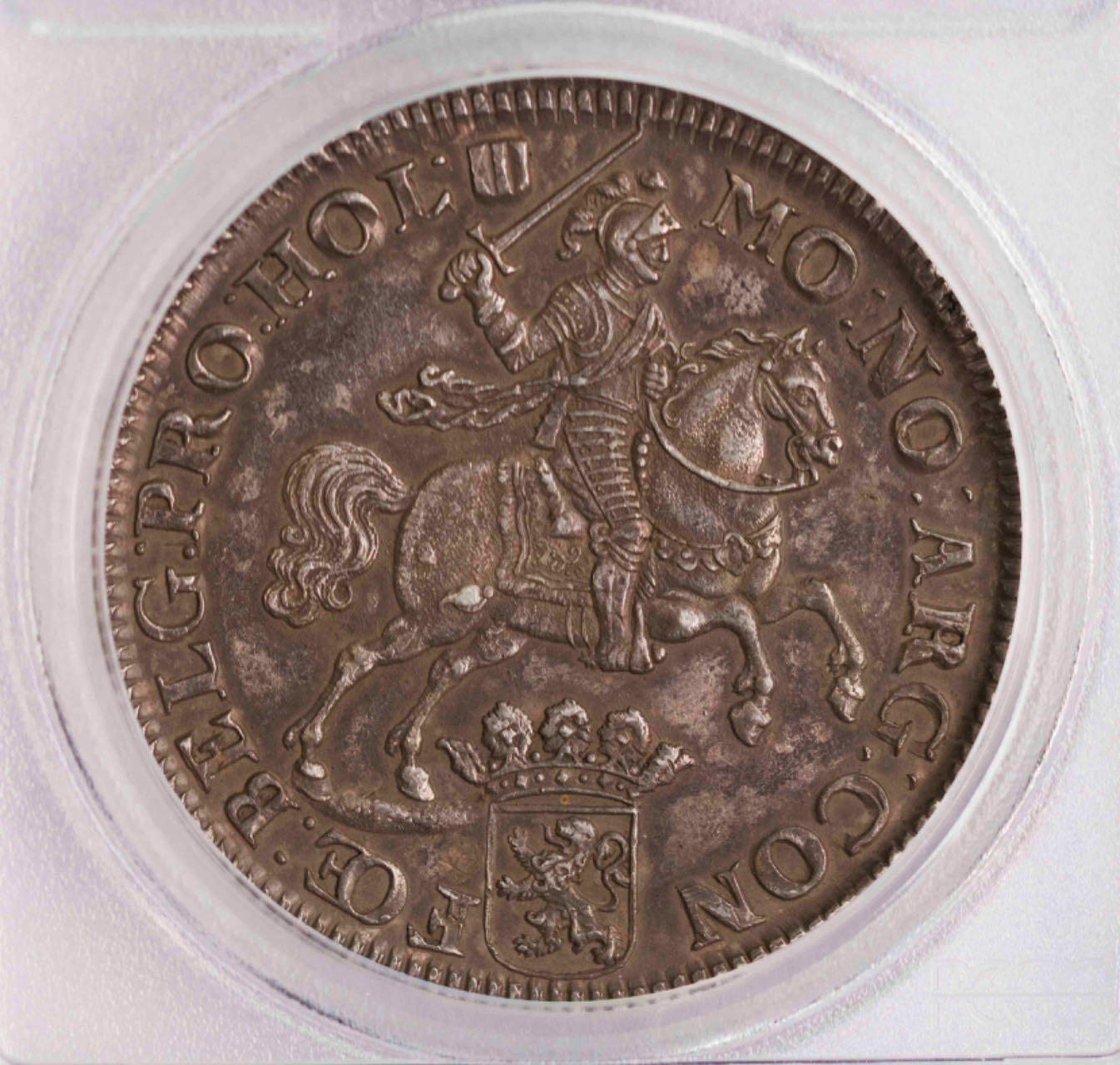 PCGS-AU55 1673荷兰荷兰省加厚大马剑唯一冠军
