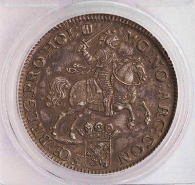PCGS-AU55 1673荷兰荷兰省加厚大马剑唯一冠军 - PCGS-AU55 1673荷兰荷兰省加厚大马剑唯一冠军