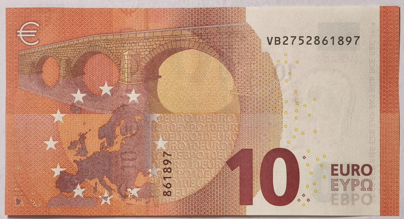 紫瑗钱币——第355期拍卖——纸币场 欧元 西班牙 2014年 圣天使桥 10欧元 UNC