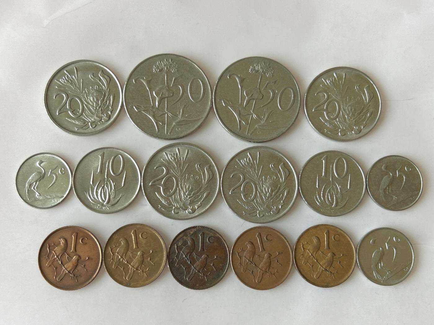 第一海外回流一元起拍收藏 散币专场 第91期 南非🇿🇦