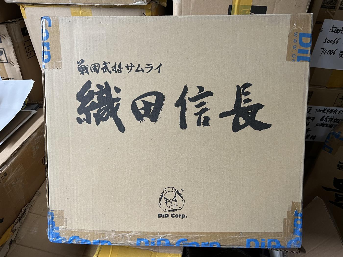 零元拍：2008年古董 DID 1/6 日本战国系列 织田信长 大盒珍藏版日版，全新未拆。