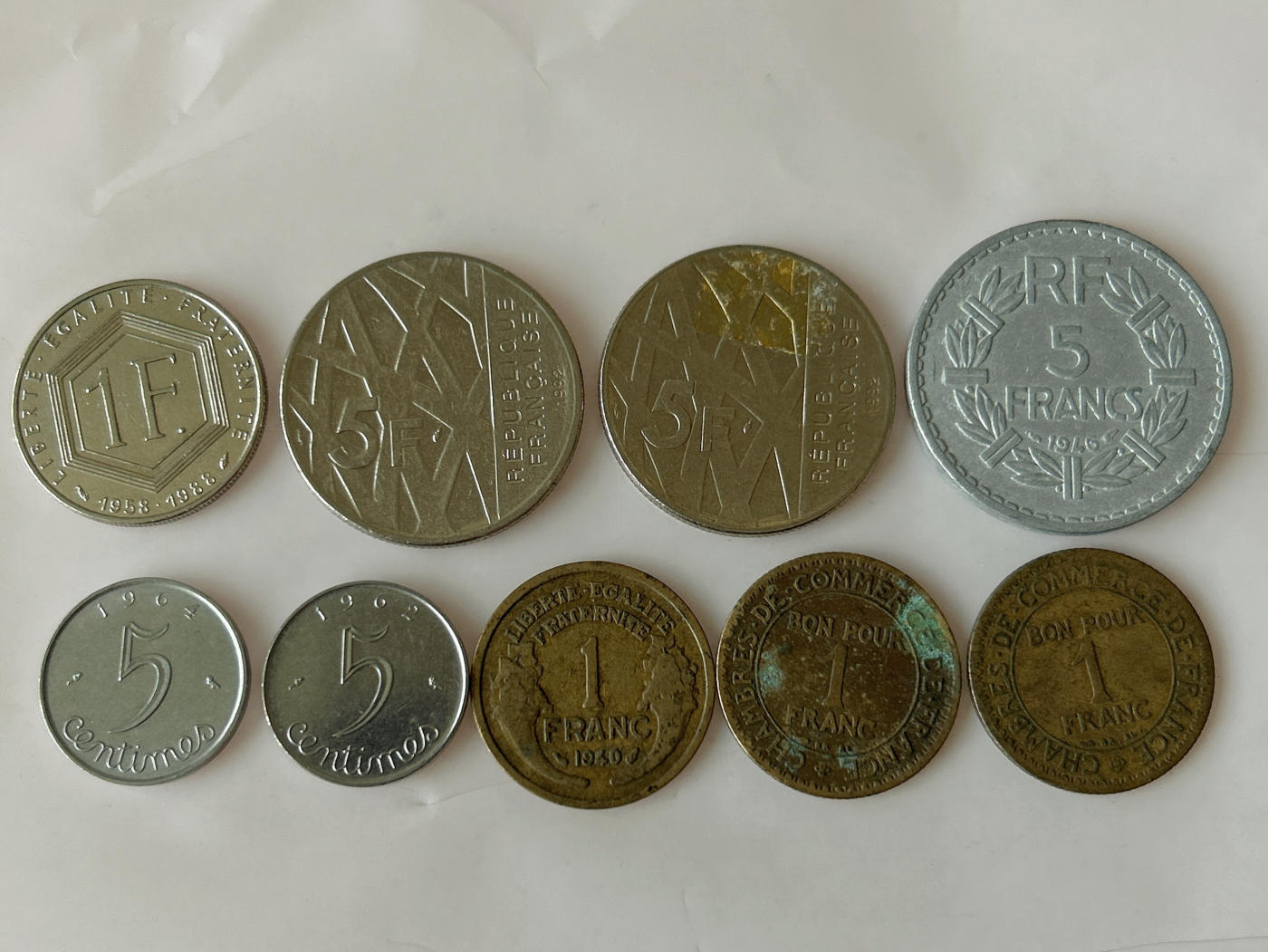 第一海外回流一元起拍收藏 散币专场 第91期 法国🇫🇷