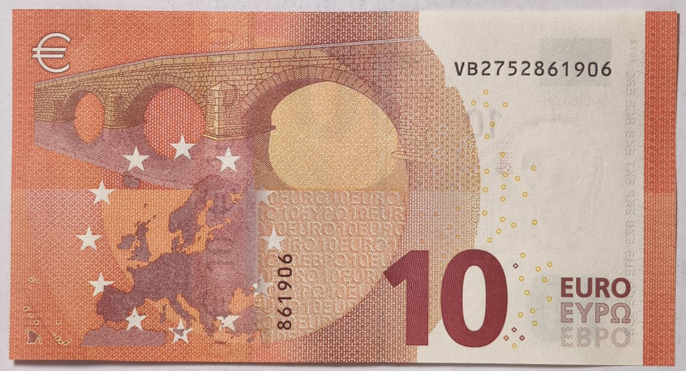 紫瑗钱币——第355期拍卖——纸币场 欧元 西班牙 2014年 圣天使桥 10欧元 UNC