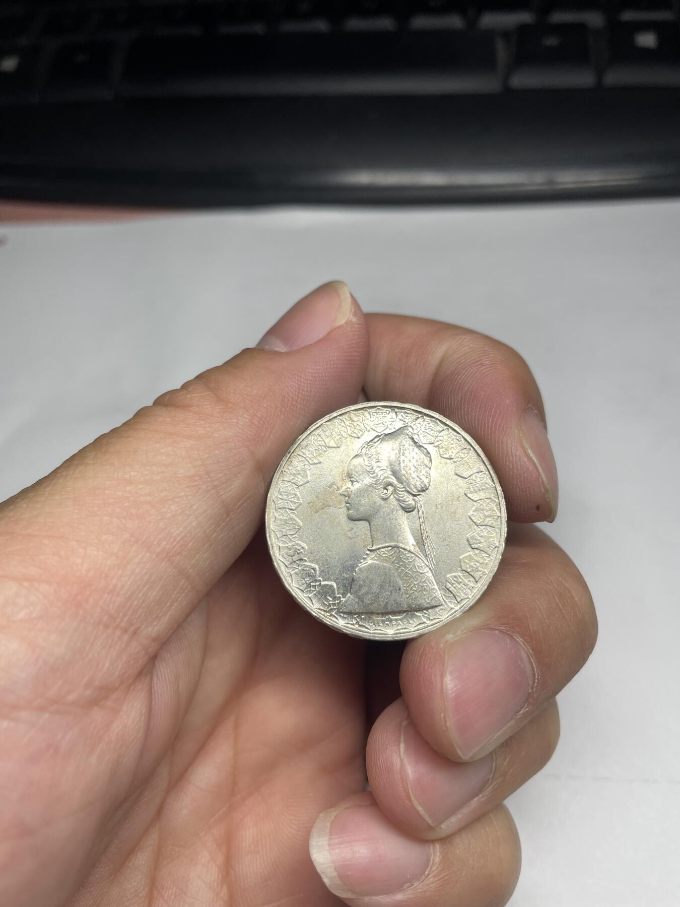 2024年集古藏今外币拍卖第七期-第9场—（总第69拍） 意大利500里拉银币