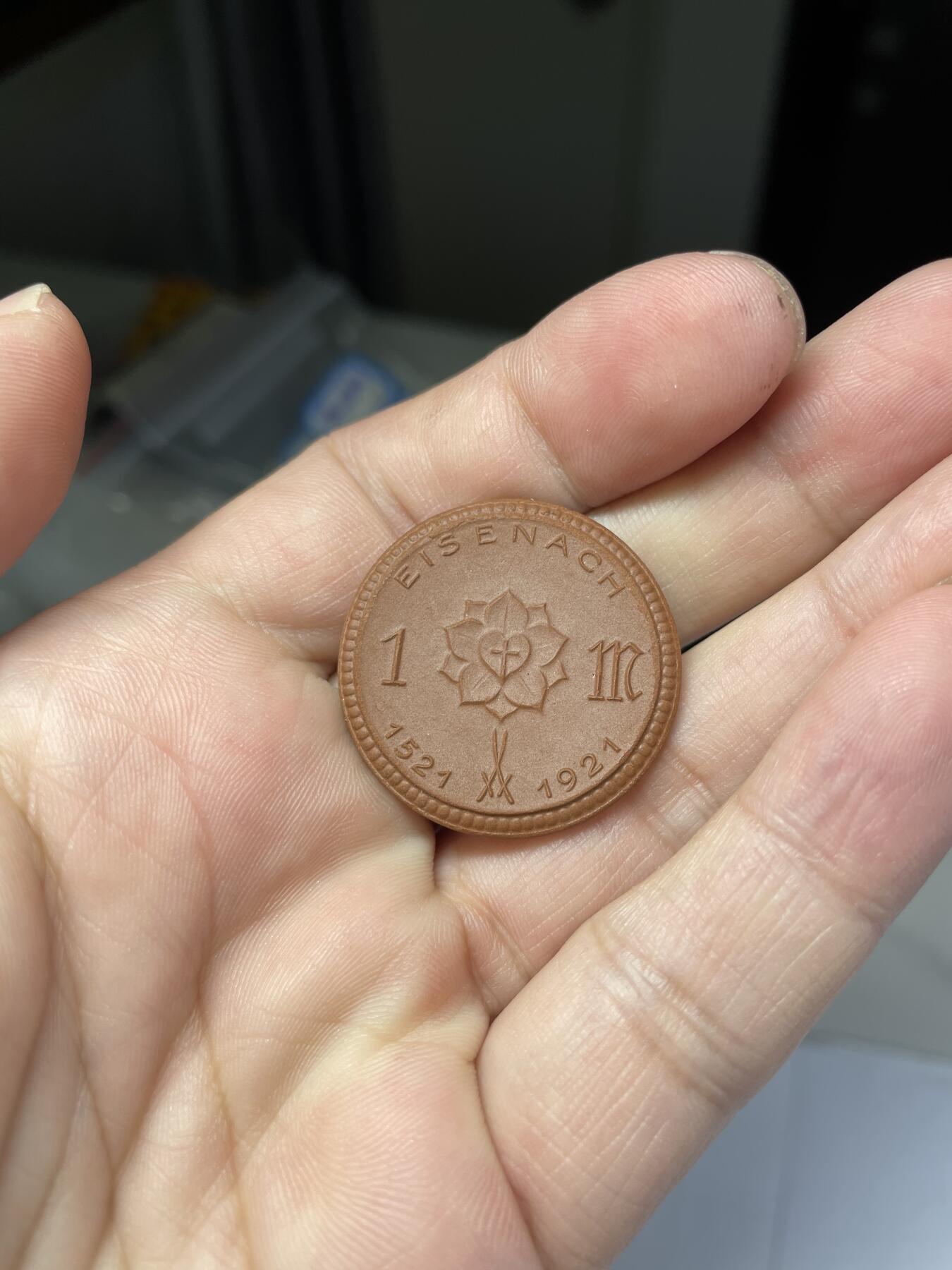 2024年集古藏今外币拍卖第七期-第9场—（总第69拍） 1921年德紧1马克陶币