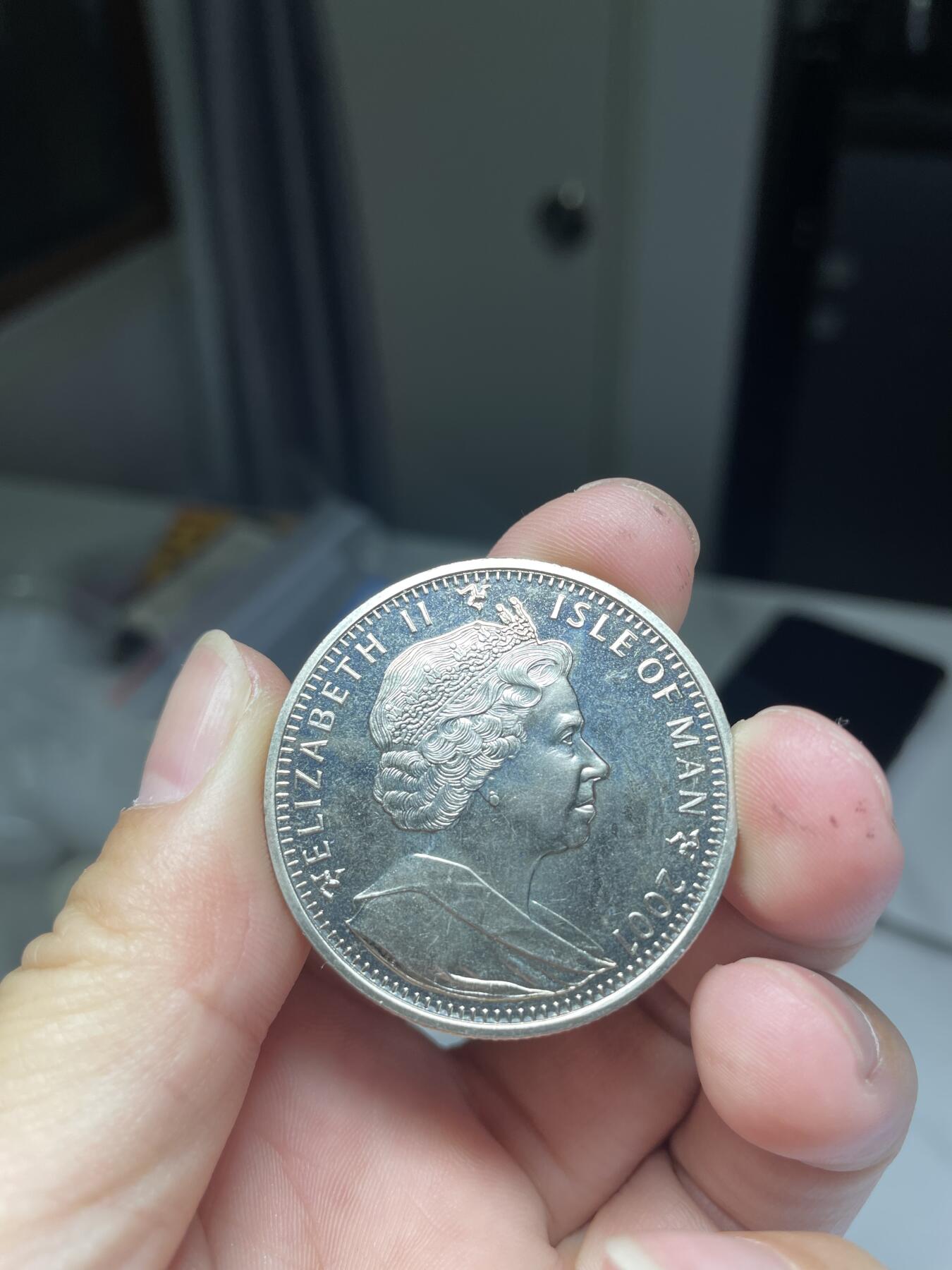 2024年集古藏今外币拍卖第七期-第9场—（总第69拍） 2001年马恩岛1克朗