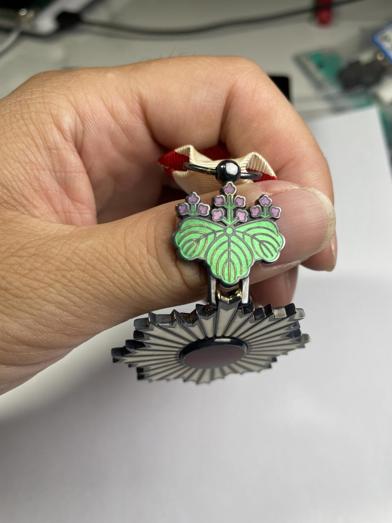 2024年集古藏今外币拍卖第七期-第9场—（总第69拍） 原盒勋五等双光旭日银章