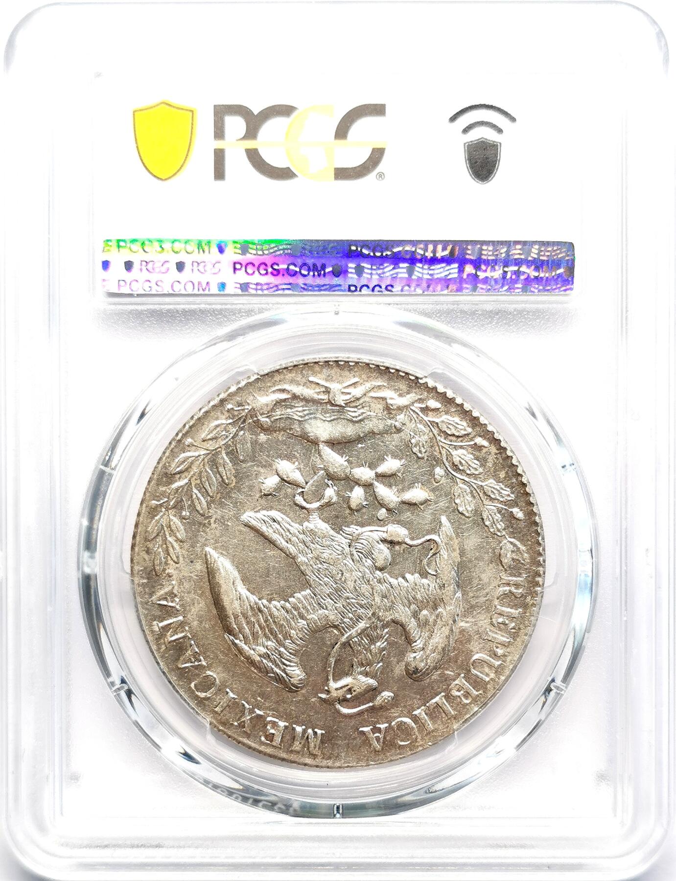 凡希社世界钱币微拍第二百七十期 1894MO墨西哥花边鹰洋PCGS-MS62
