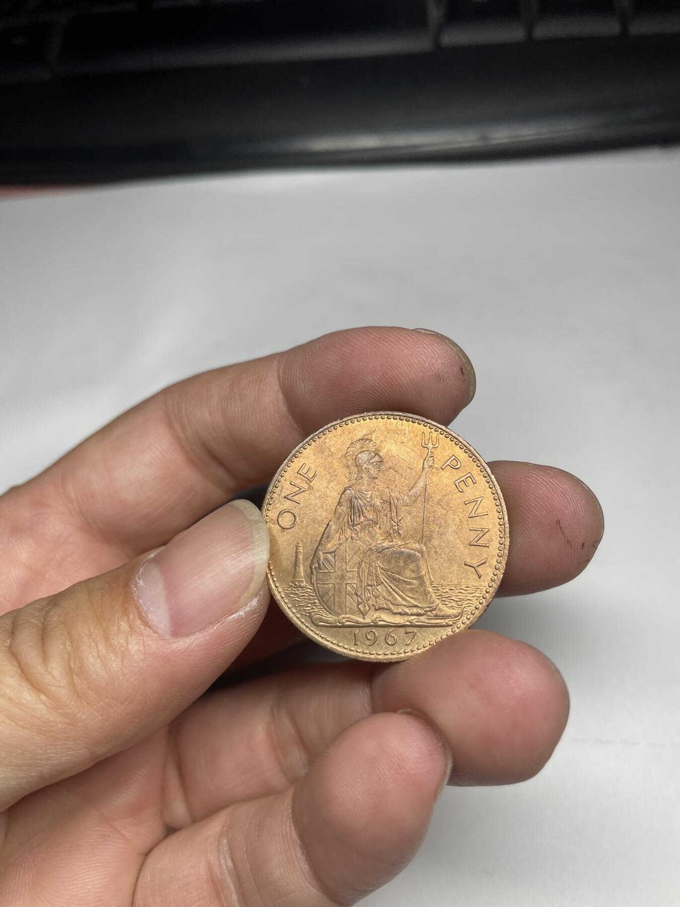 2024年集古藏今外币拍卖第七期-第9场—（总第69拍） 1967年英国一便士