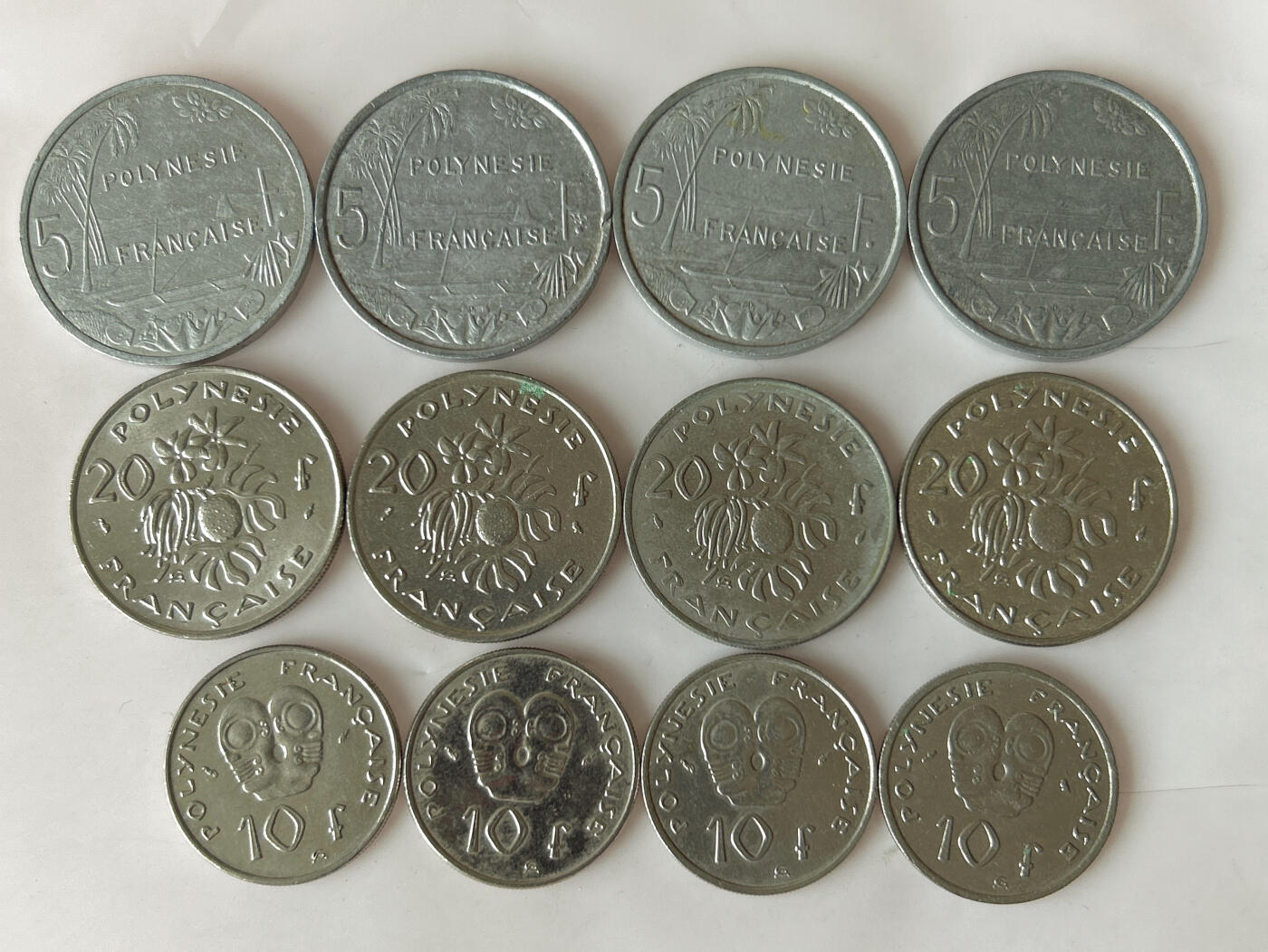 第一海外回流一元起拍收藏 散币专场 第91期 法属波利尼西亚