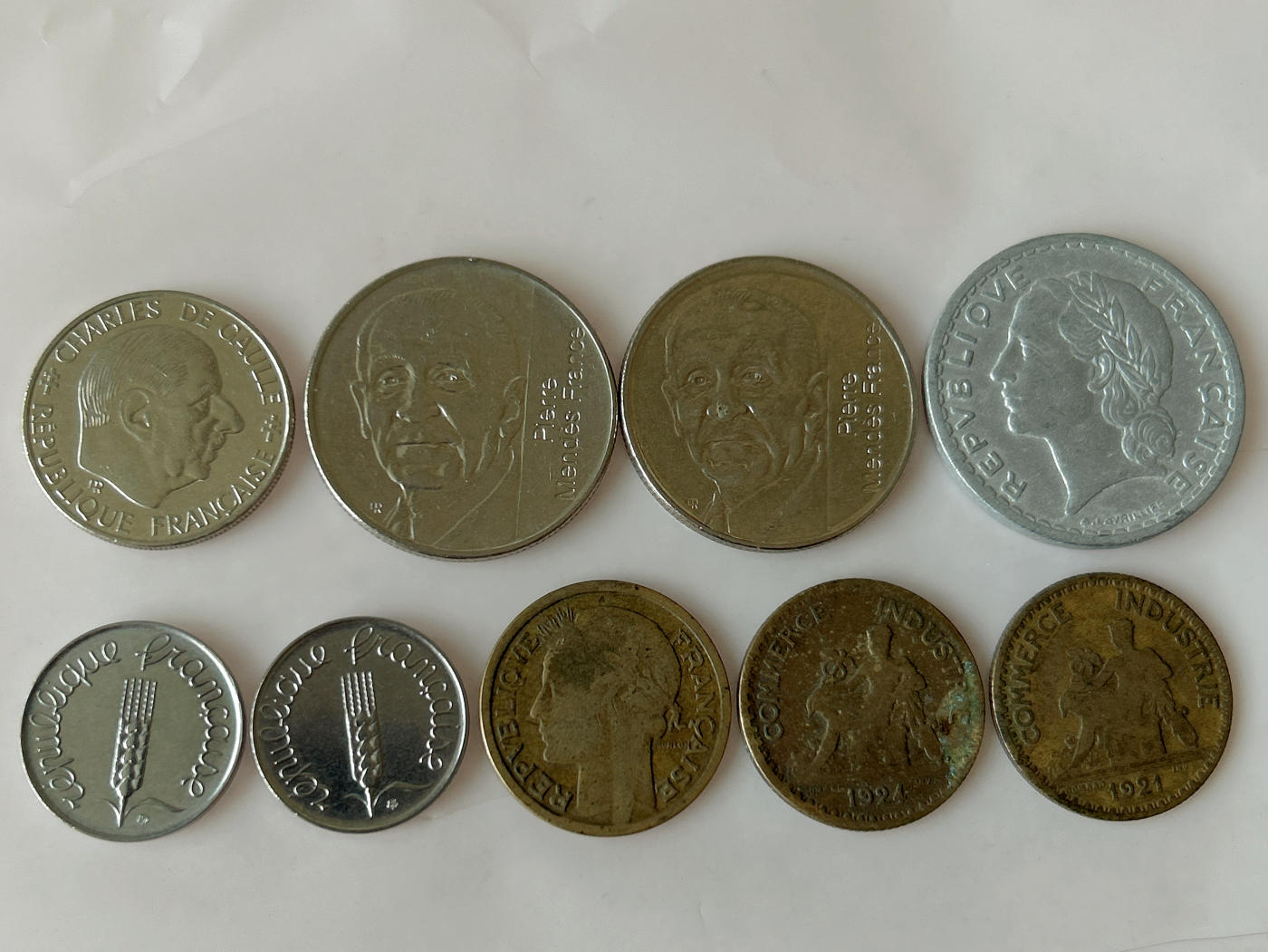 第一海外回流一元起拍收藏 散币专场 第91期 法国🇫🇷