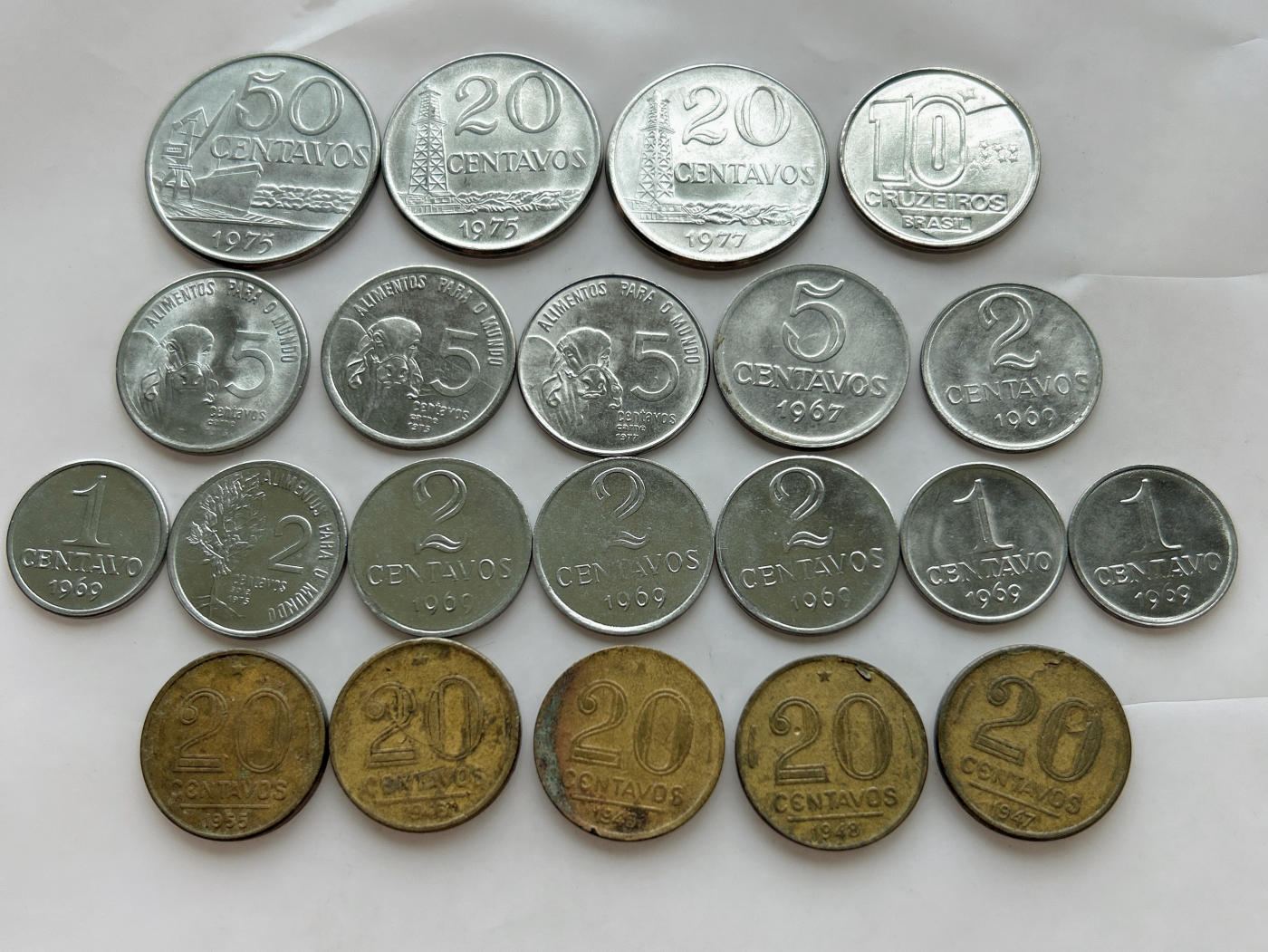 第一海外回流一元起拍收藏 散币专场 第91期 巴西🇧🇷