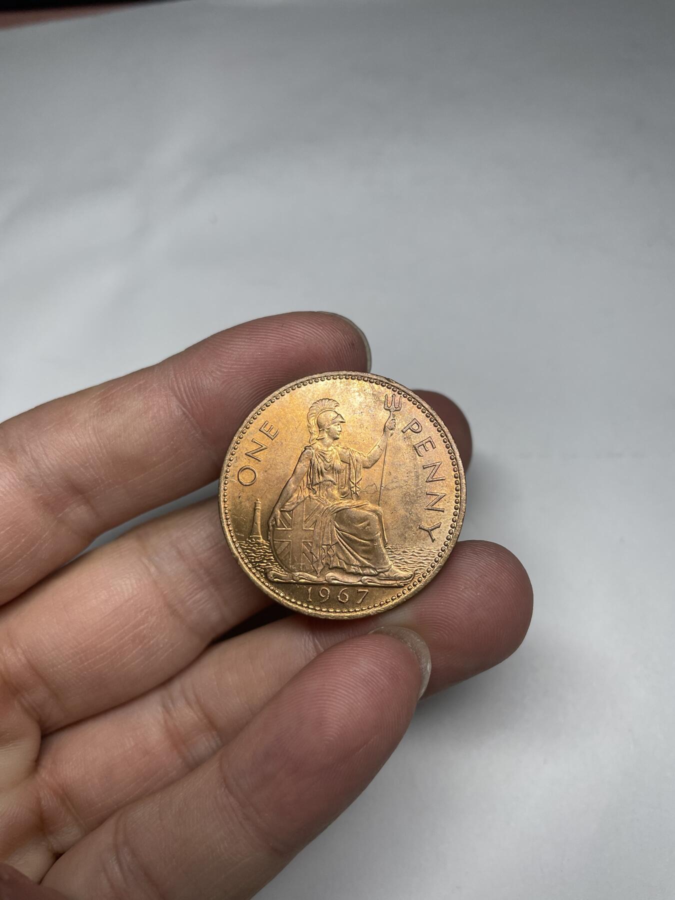 2024年集古藏今外币拍卖第七期-第9场—（总第69拍） 1967年英国一便士