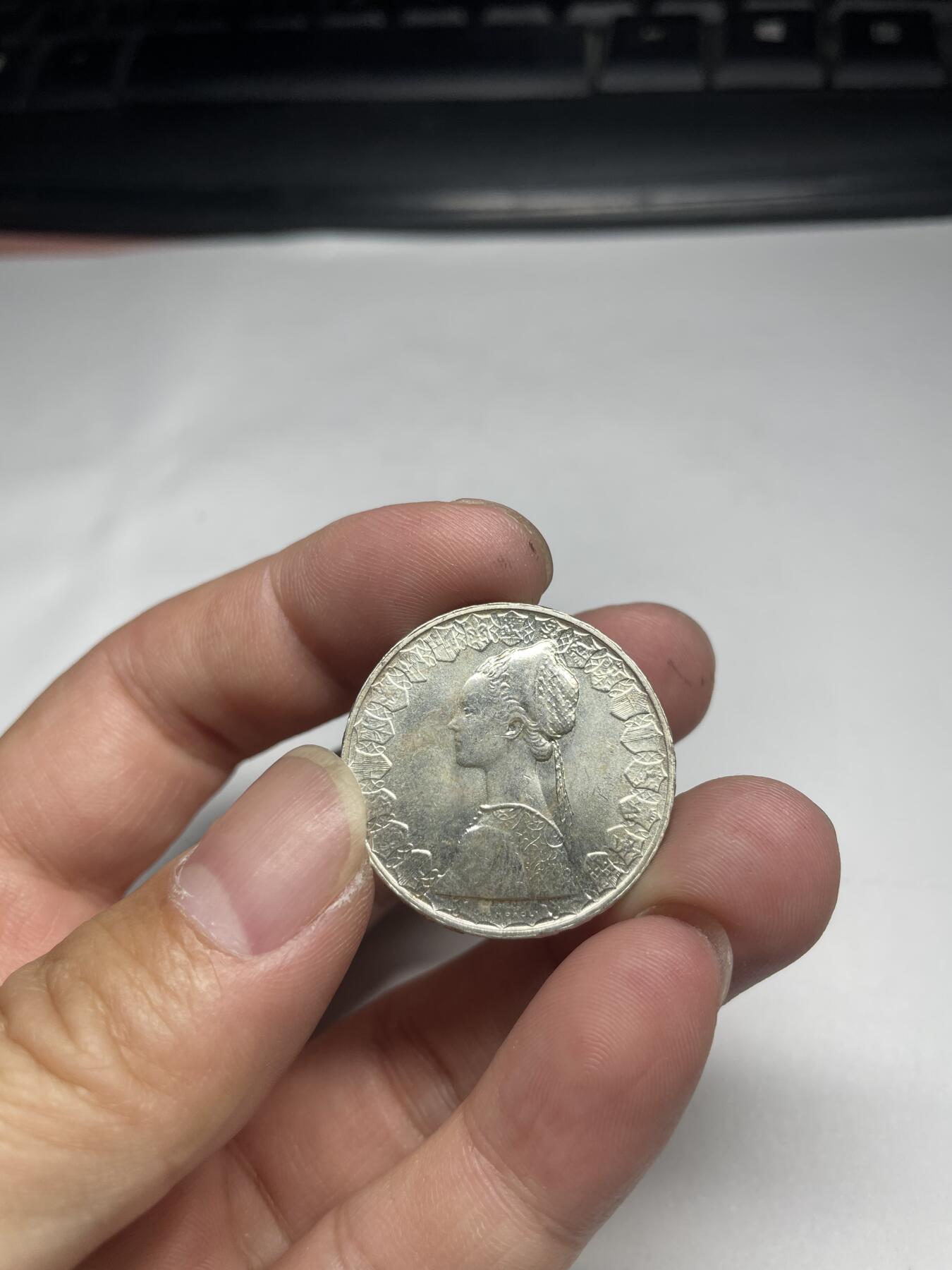 2024年集古藏今外币拍卖第七期-第9场—（总第69拍） 意大利500里拉银币