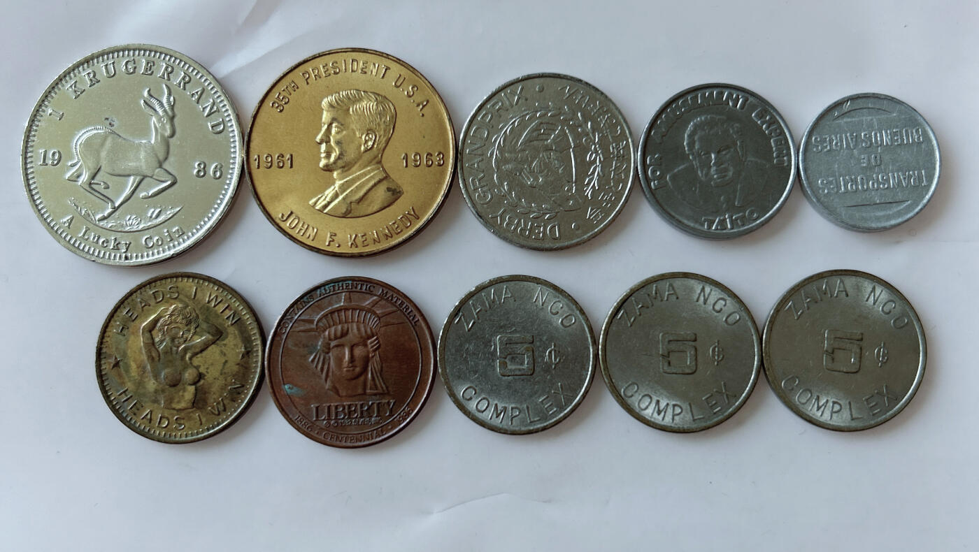 第一海外回流一元起拍收藏 散币专场 第91期 代币.章