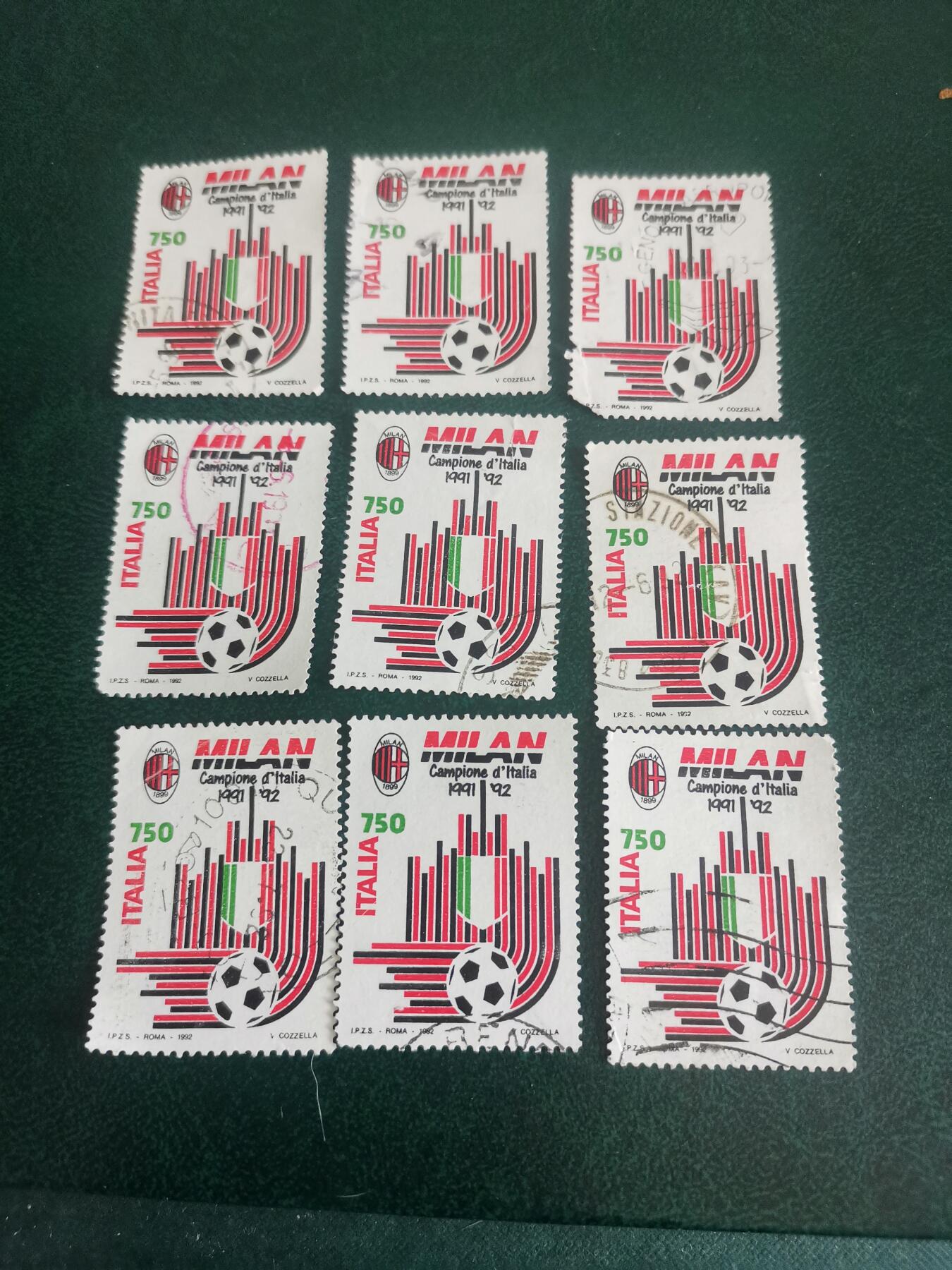 99意大利邮票9套一起出让