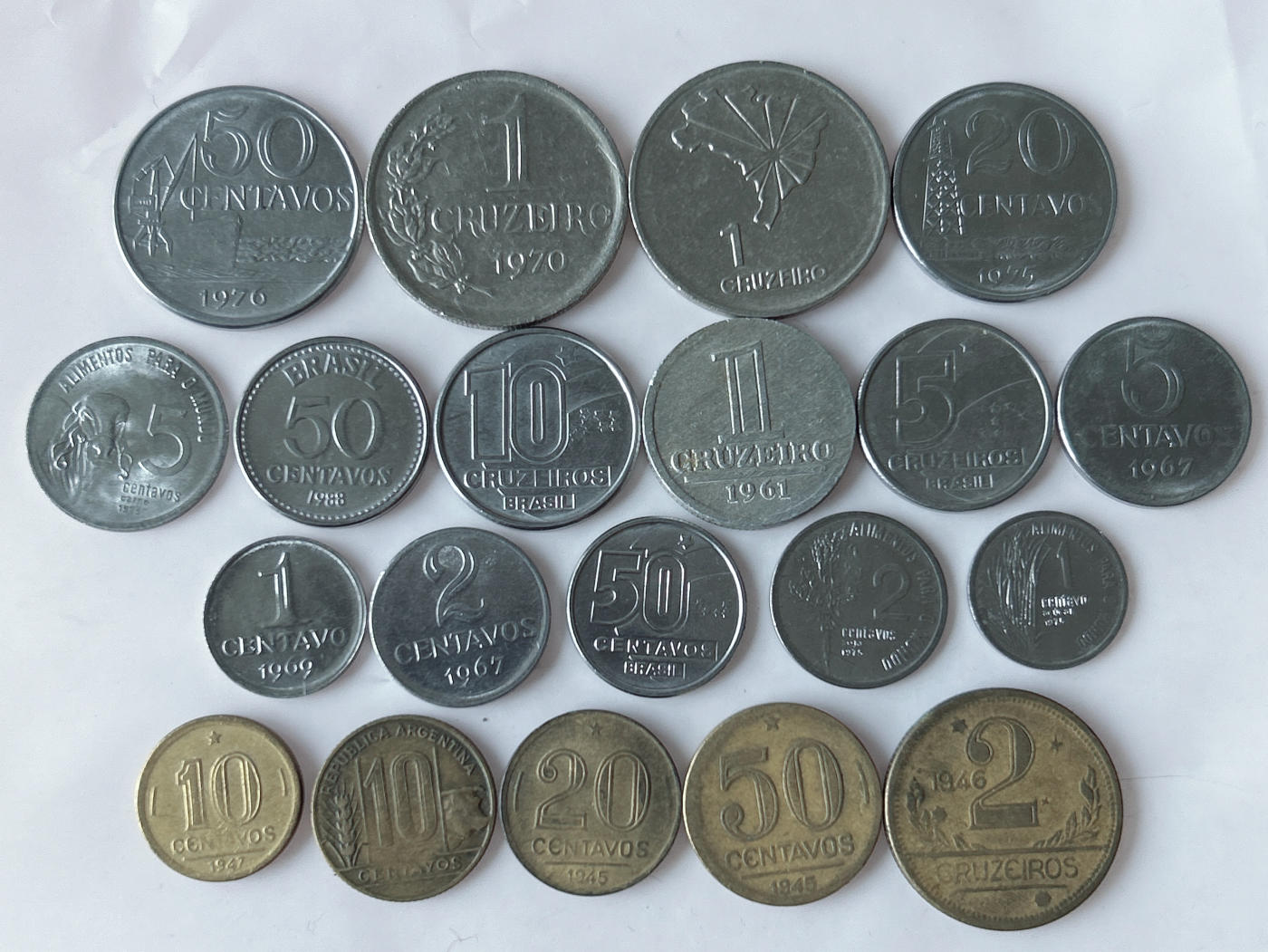 第一海外回流一元起拍收藏 散币专场 第92期 巴西🇧🇷