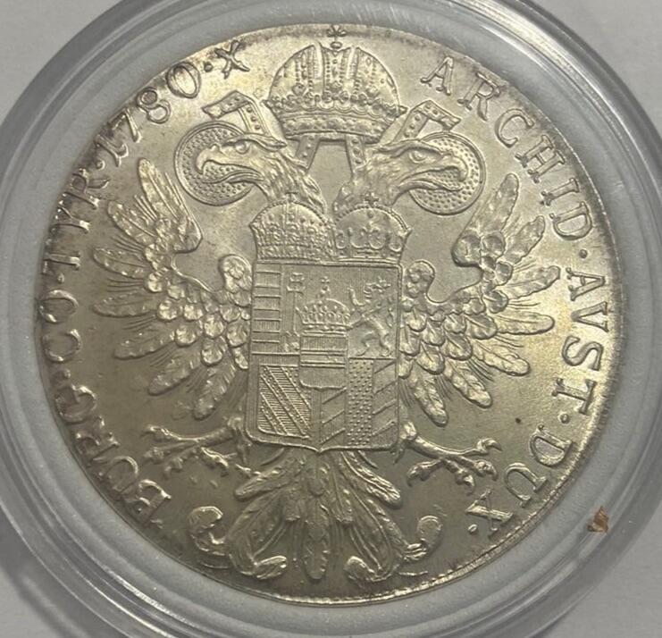 【炜奕收藏】古币纪念币专场，0佣金，全场0+1 奥匈帝国大奶妈银币，后铸版