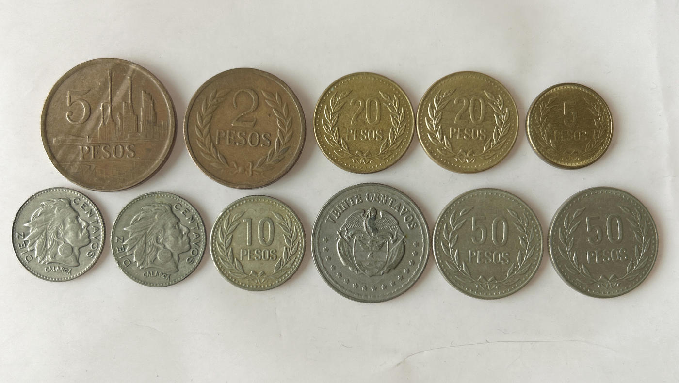 第一海外回流一元起拍收藏 散币专场 第92期 哥伦比亚🇨🇴