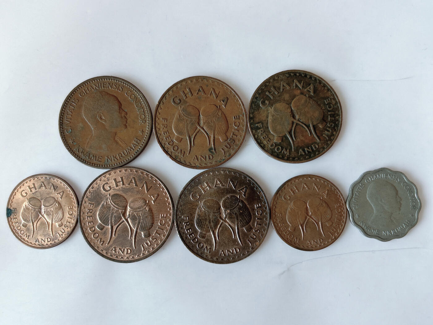 第一海外回流一元起拍收藏 散币专场 第91期 加纳🇬🇭