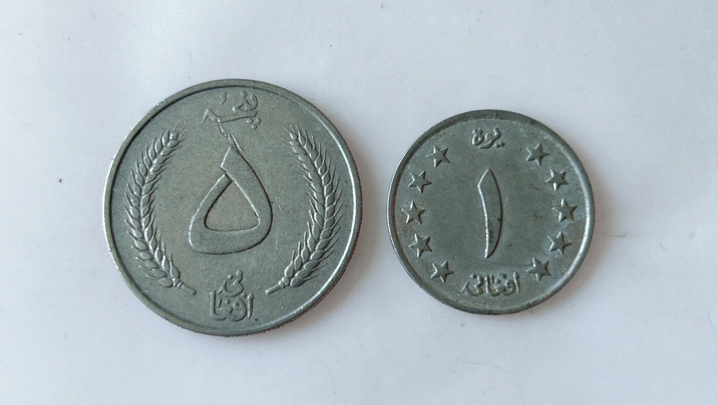 第一海外回流一元起拍收藏 散币专场 第91期 阿富汗硬币2枚
