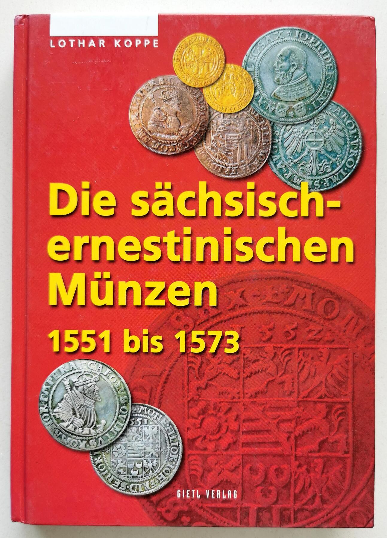 凡希社世界钱币微拍第二百八十六期 1551-1573萨克森硬币目录，256页，十六开硬装本。