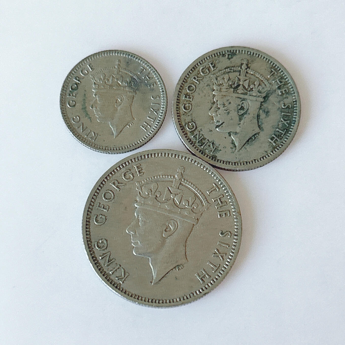 第一海外回流一元起拍收藏 散币专场 第91期 英属马来亚硬币3枚