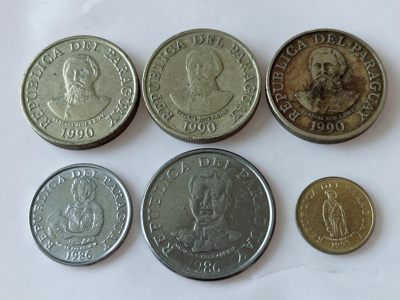 第一海外回流一元起拍收藏 散币专场 第91期 巴拉圭🇵🇾