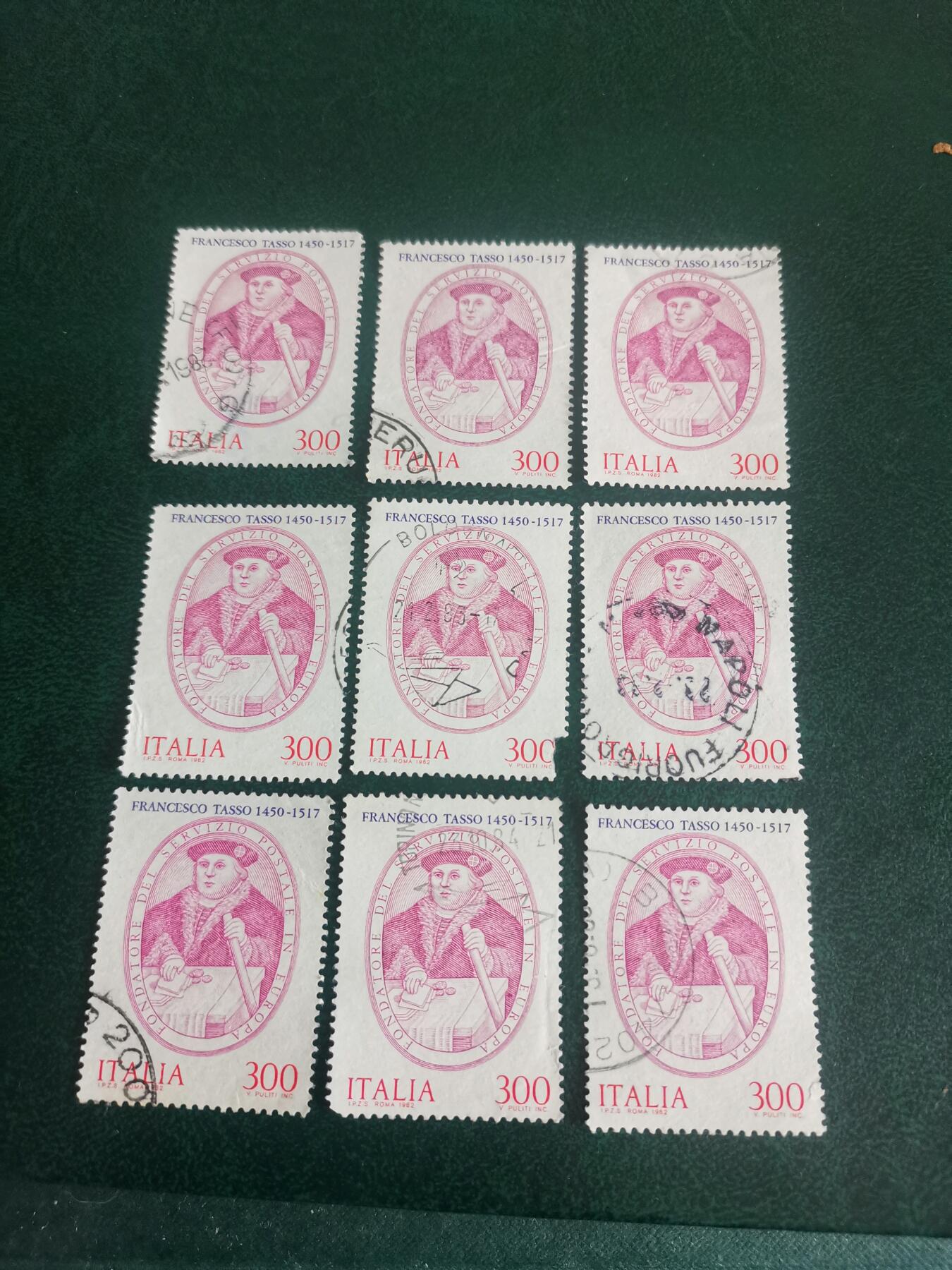 86意大利邮票9套一起出让